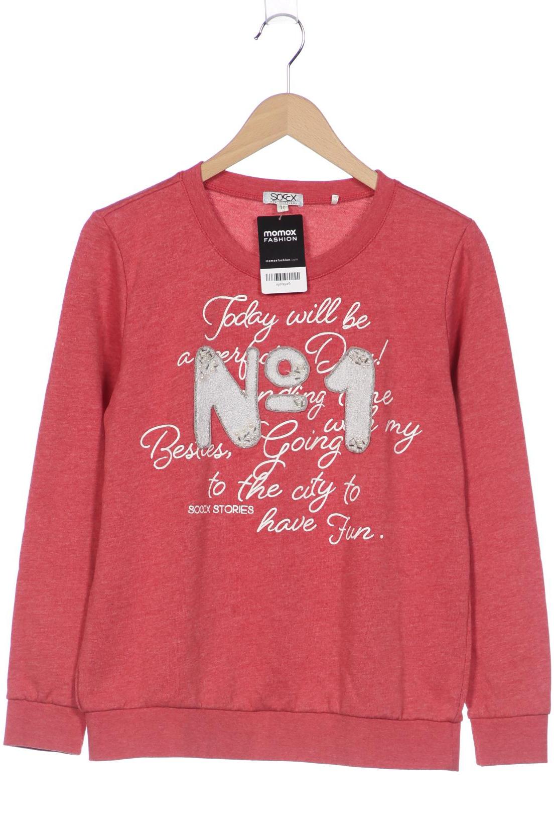 

Soccx Damen Sweatshirt, pink, Gr. 38
