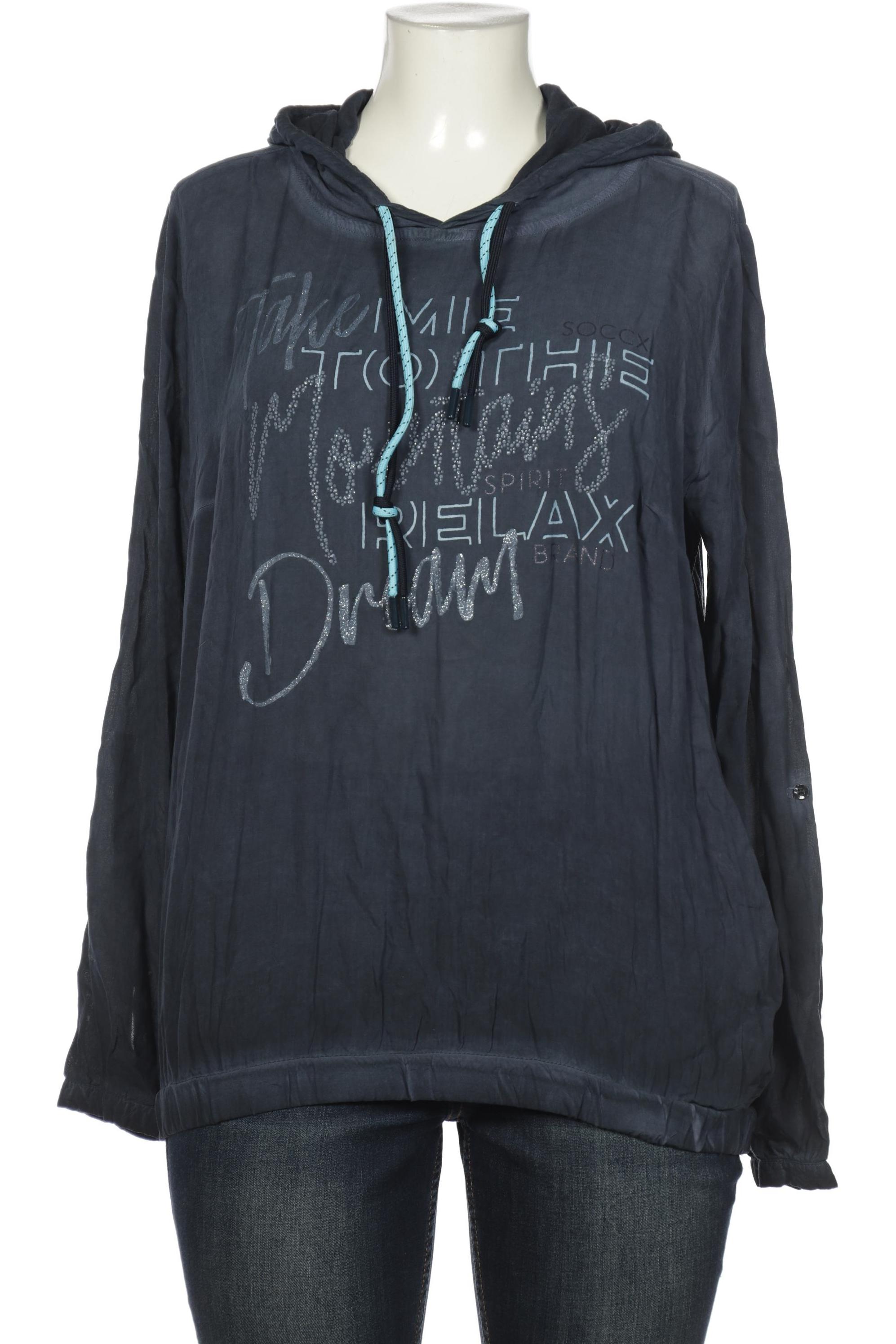 

SOCCX Damen Sweatshirt, marineblau