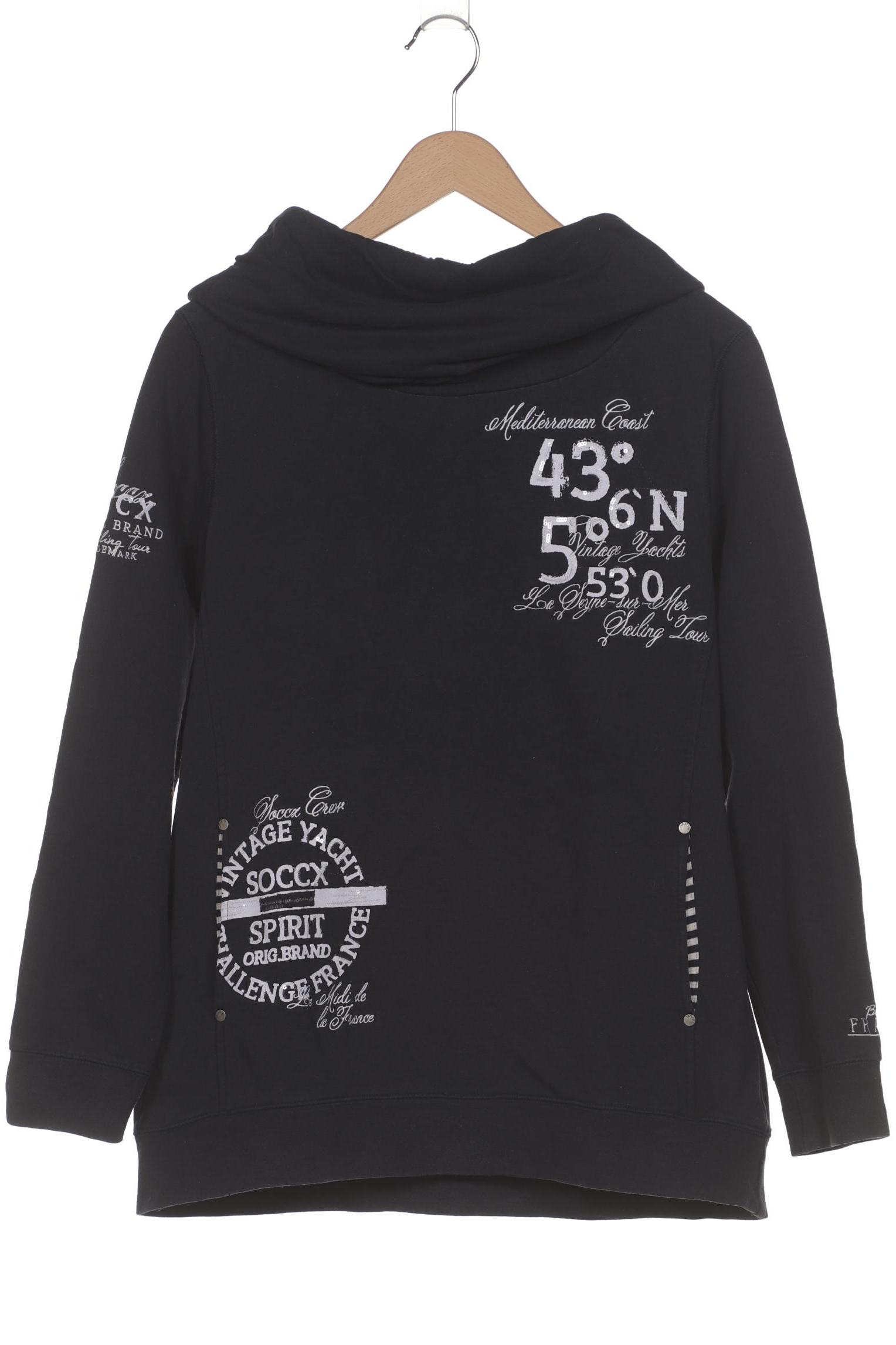

Soccx Damen Sweatshirt, marineblau, Gr. 42