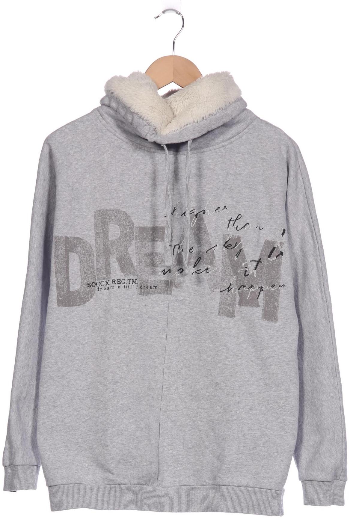

Soccx Damen Sweatshirt, grau, Gr. 40