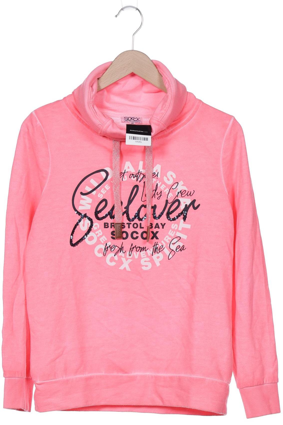 

Soccx Damen Sweatshirt, pink, Gr. 36
