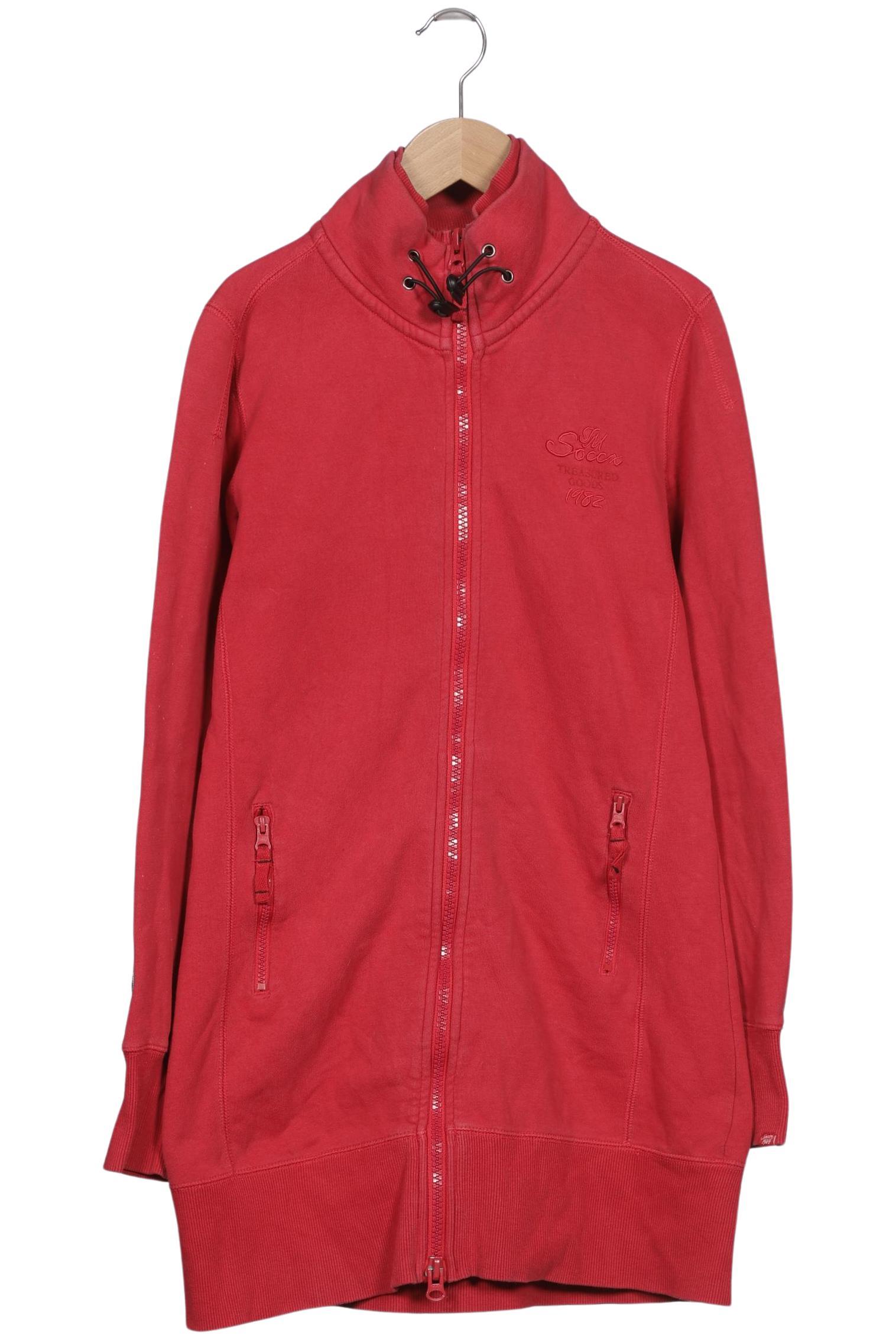 

Soccx Damen Sweatshirt, rot, Gr. 38