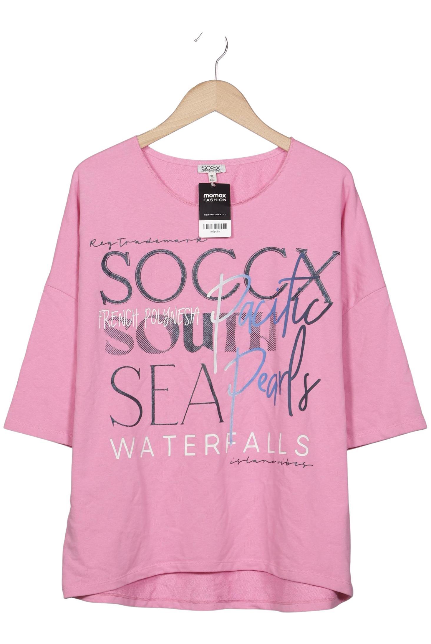 

Soccx Damen Sweatshirt, pink, Gr. 44