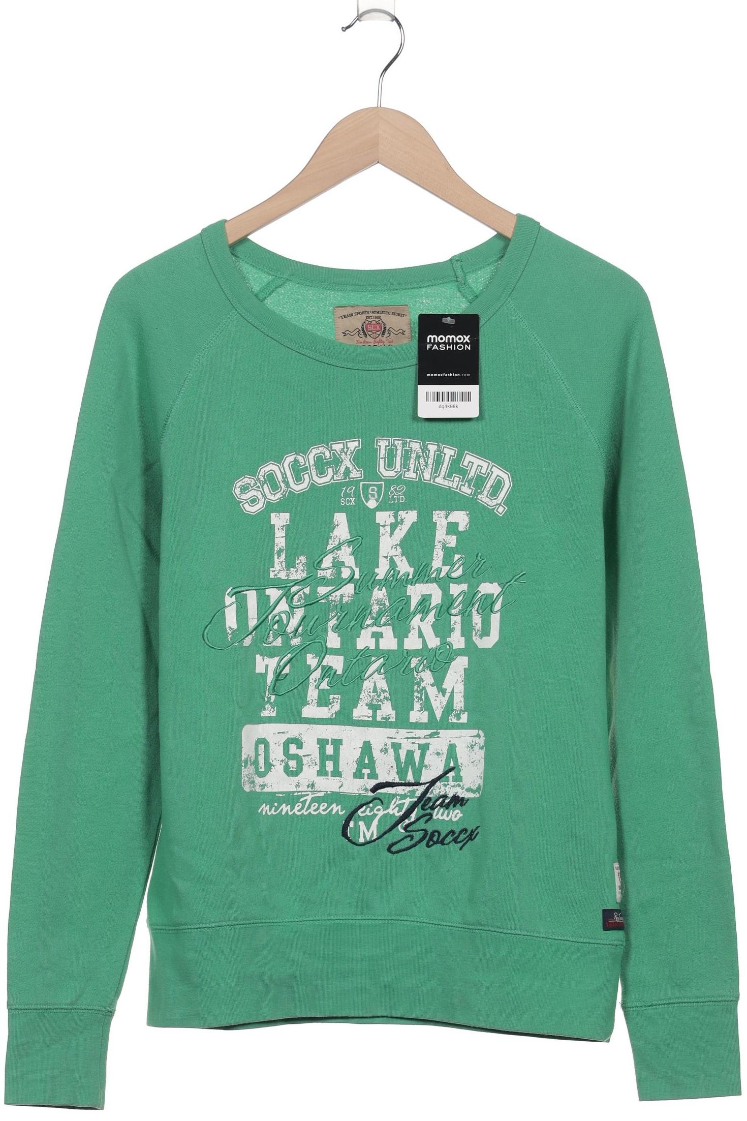 

Soccx Damen Sweatshirt, grün, Gr. 40