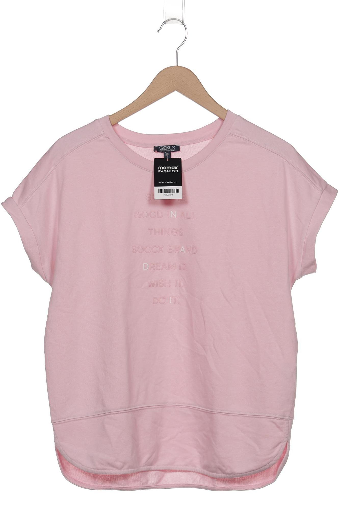 

Soccx Damen Sweatshirt, pink, Gr. 36