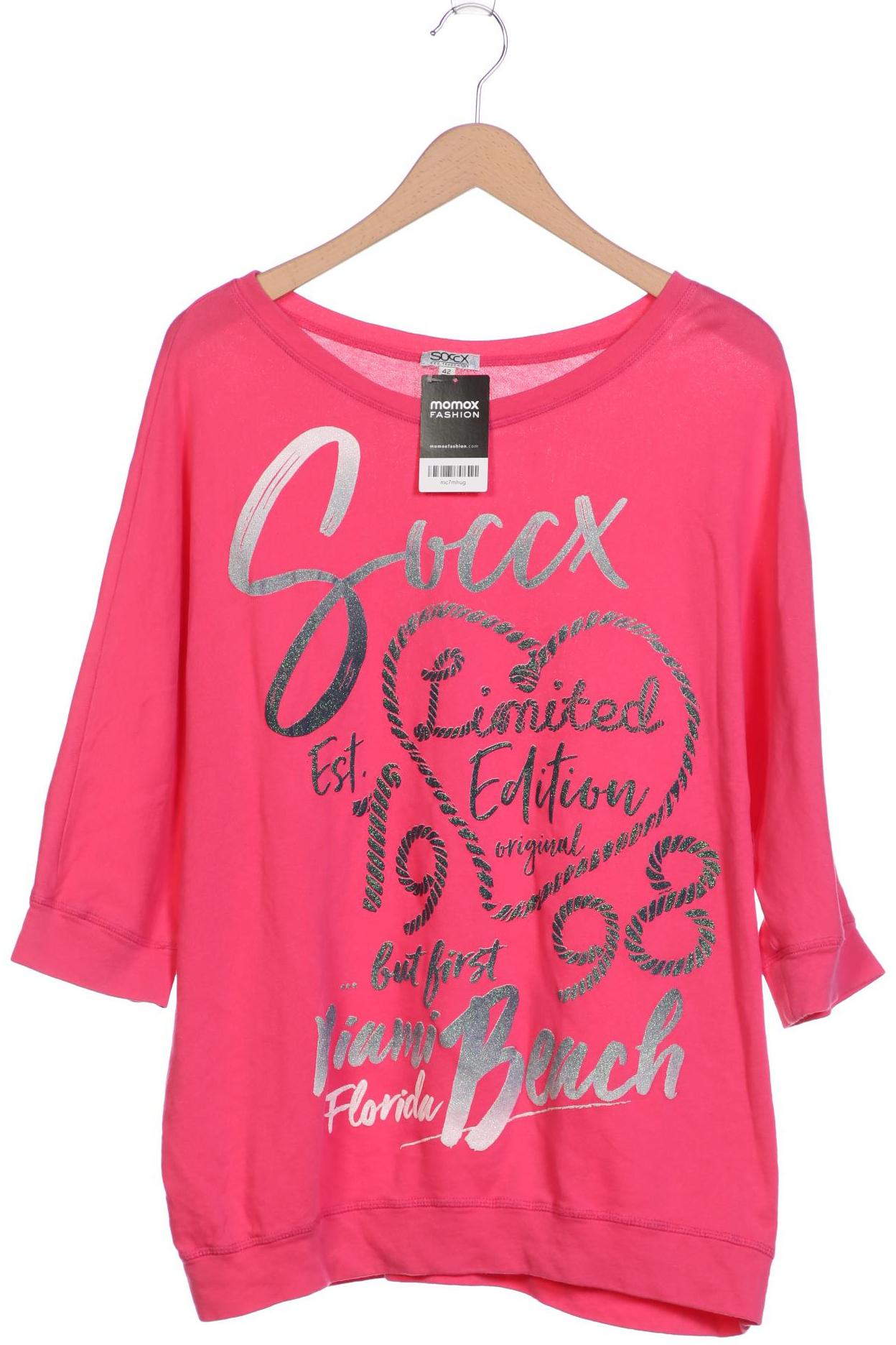 

SOCCX Damen Sweatshirt, pink