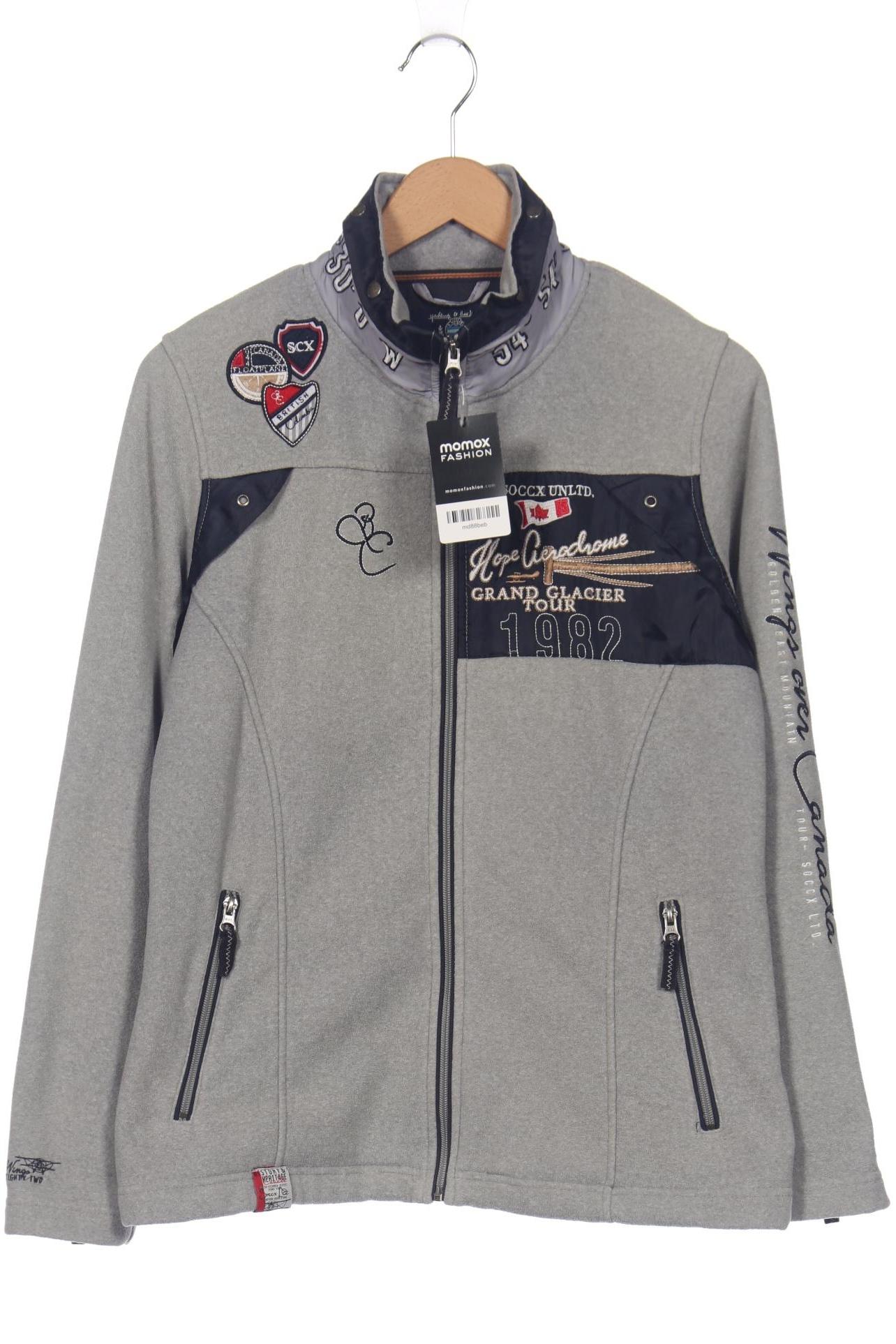 

Soccx Damen Sweatshirt, grau, Gr. 40