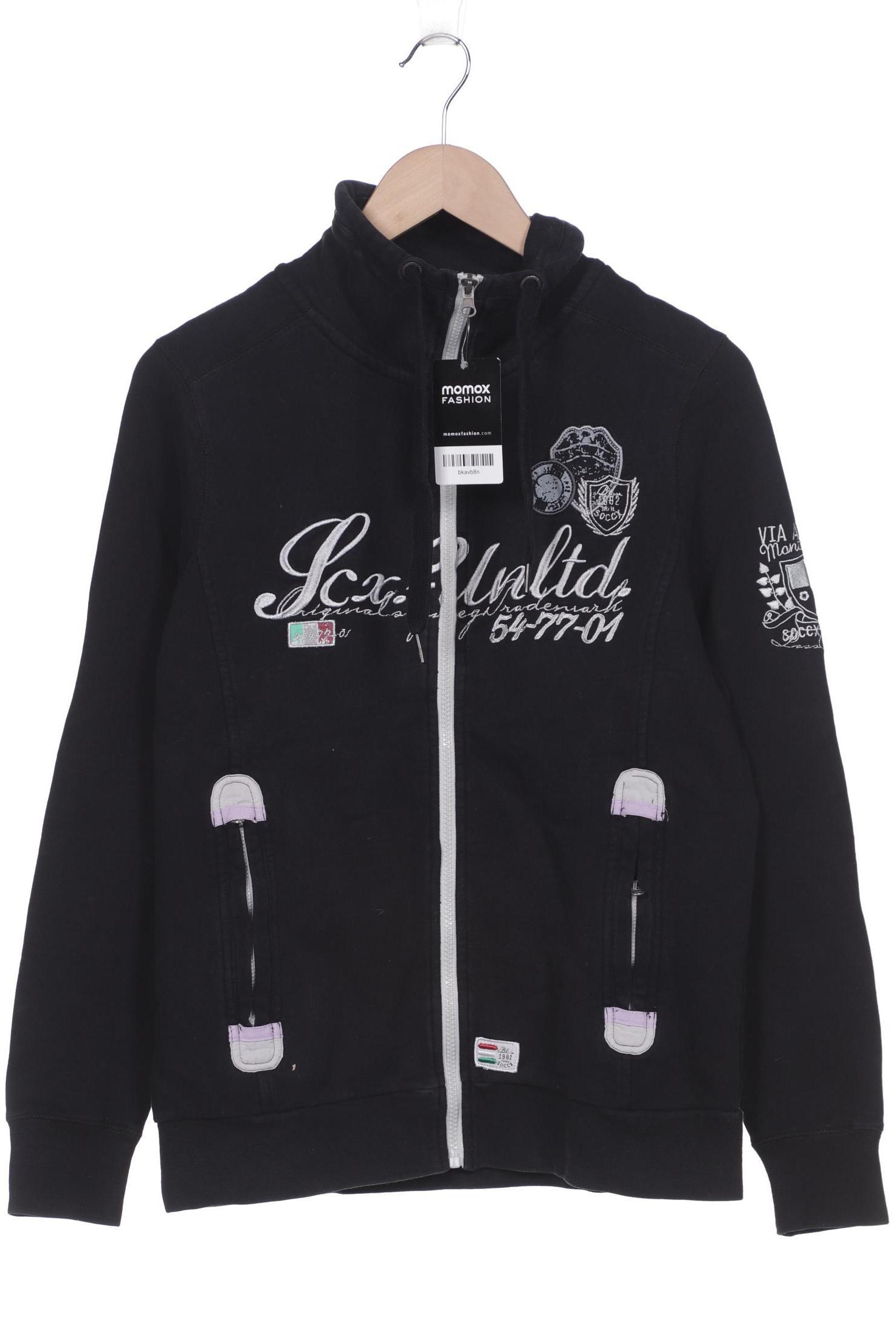 

Soccx Damen Sweatshirt, schwarz, Gr. 42
