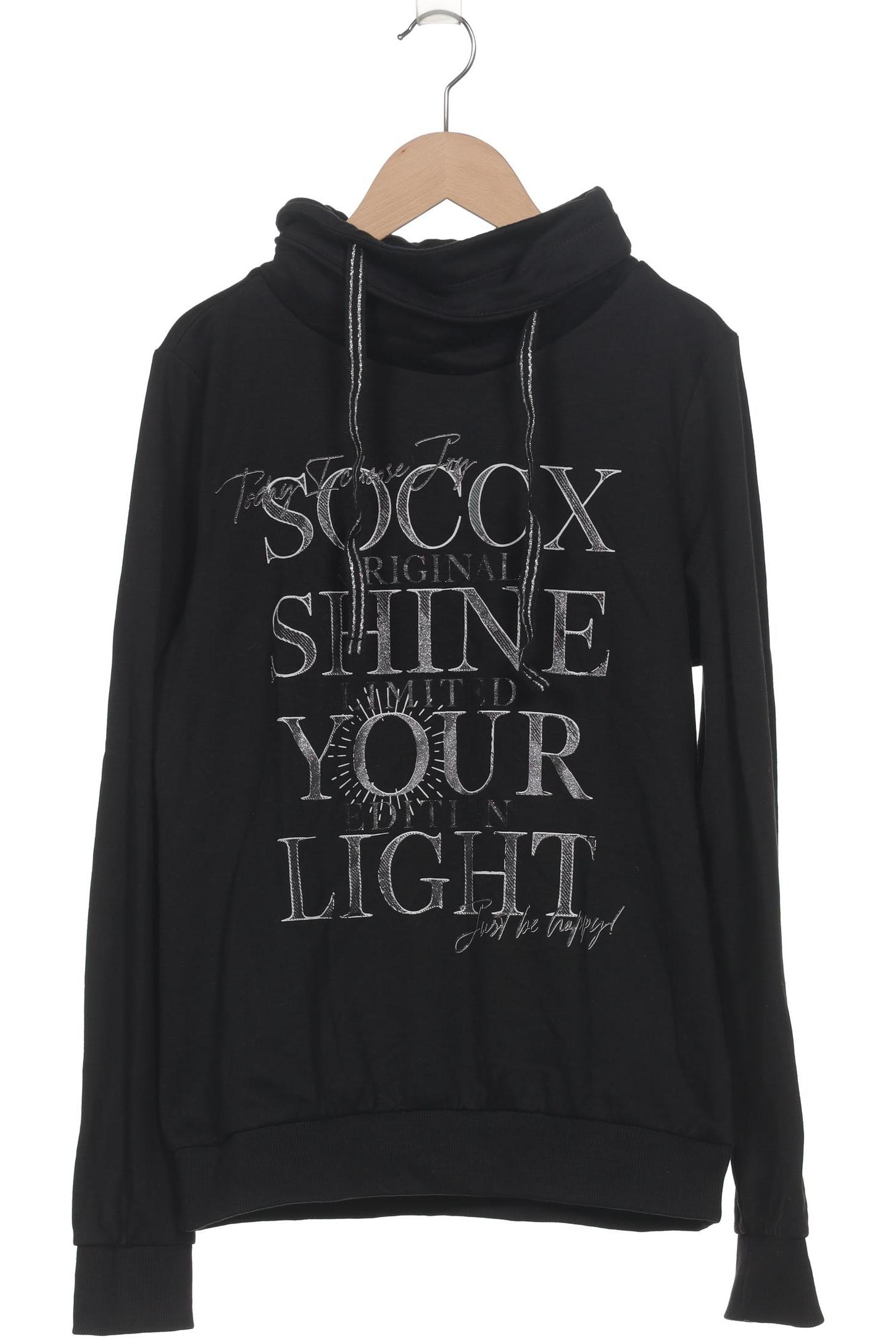 

Soccx Damen Sweatshirt, schwarz, Gr. 36
