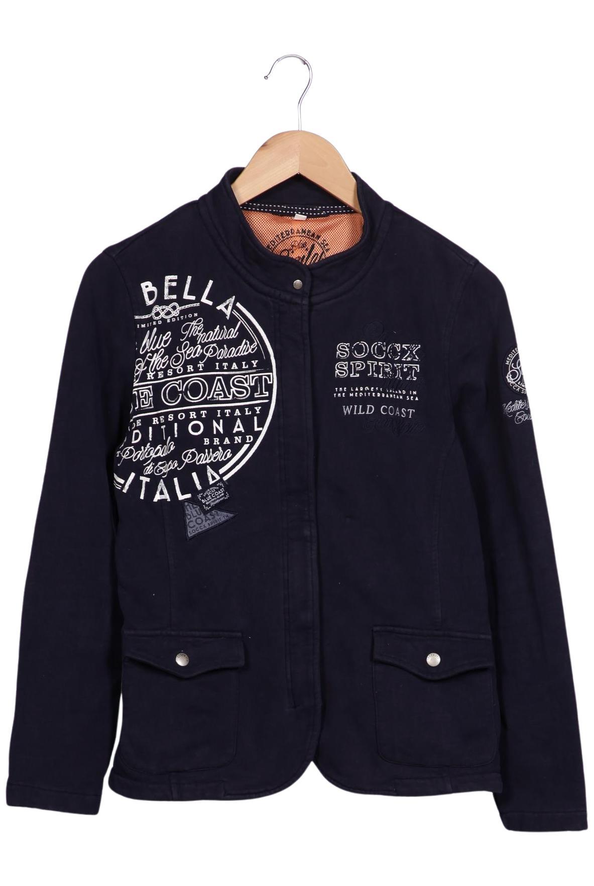 

Soccx Damen Sweatshirt, marineblau, Gr. 40