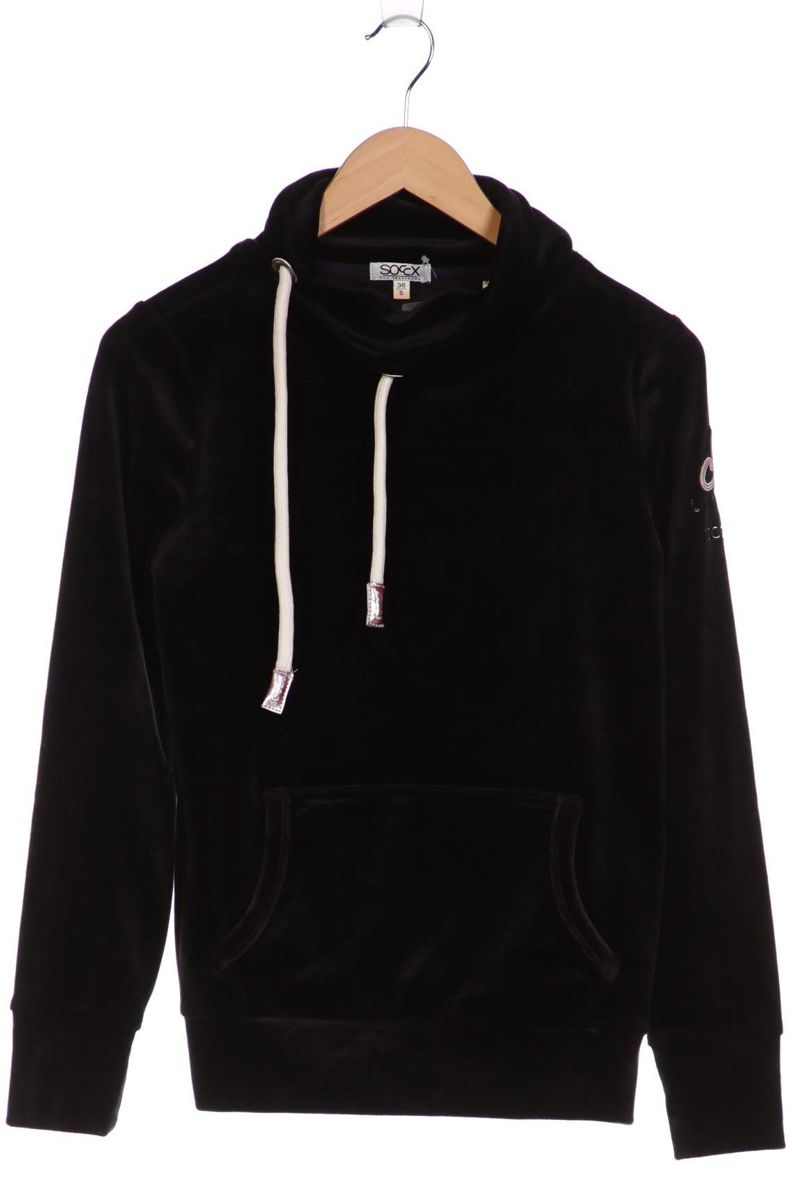 

Soccx Damen Sweatshirt, schwarz, Gr. 36