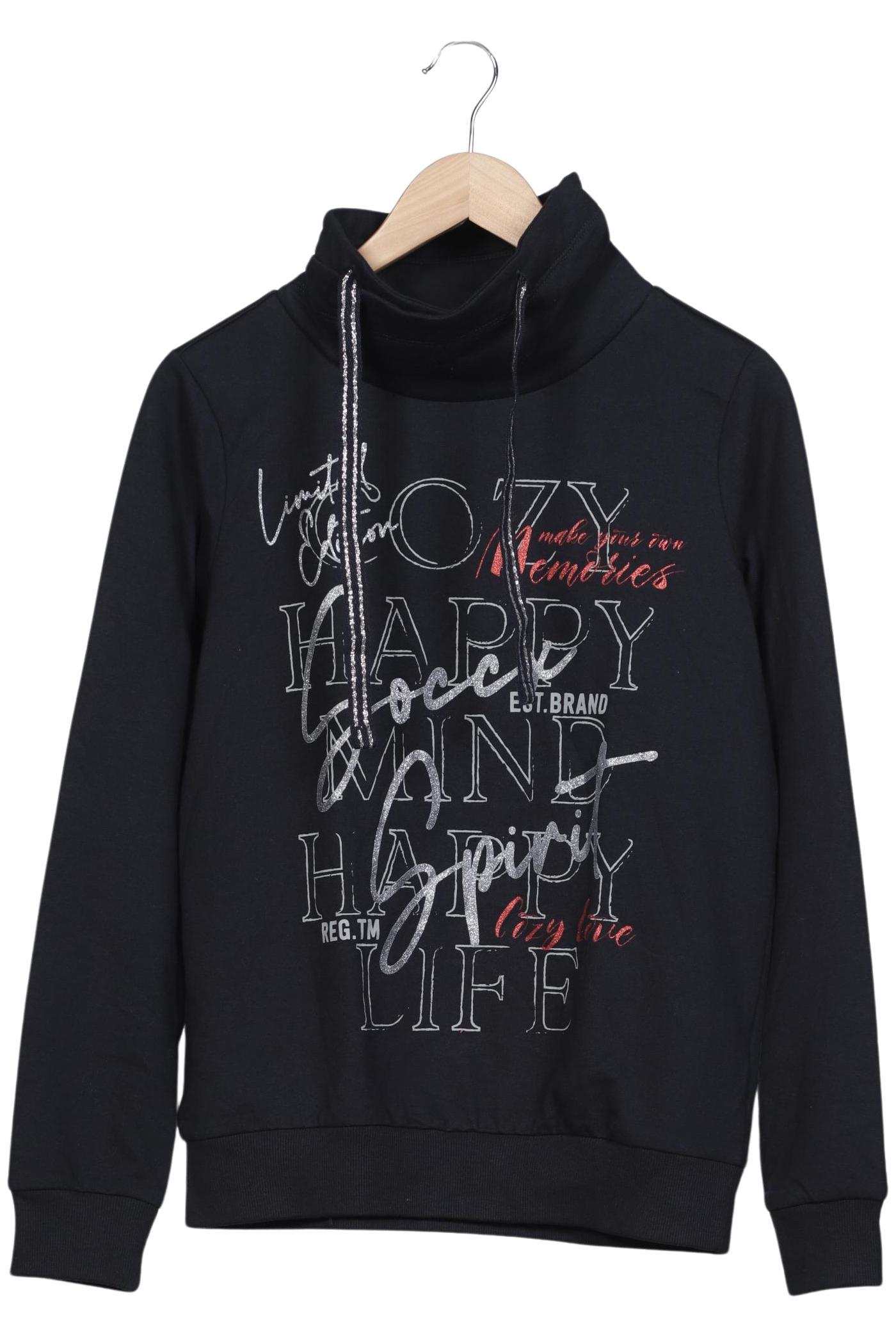 

Soccx Damen Sweatshirt, schwarz, Gr. 42