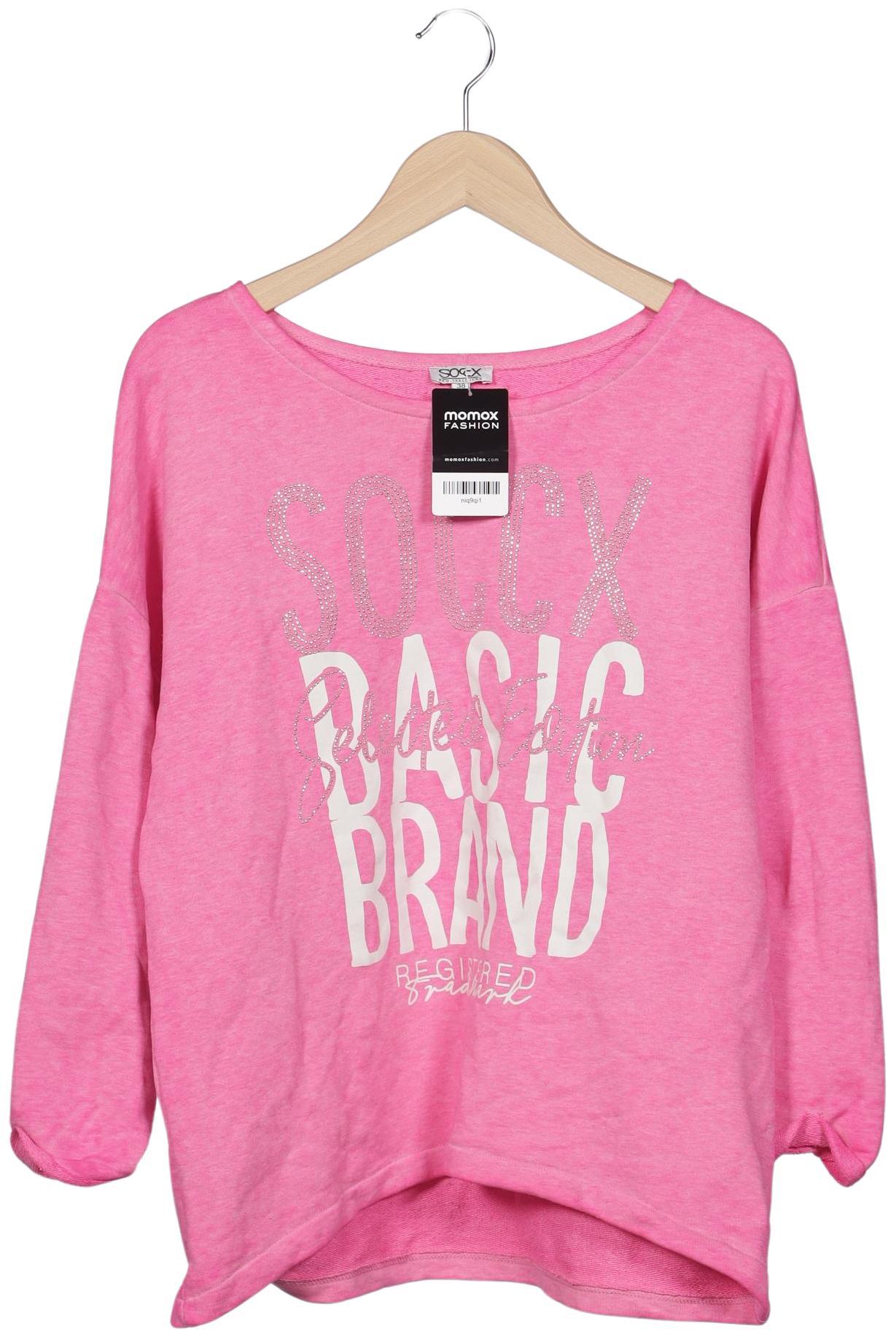 

Soccx Damen Sweatshirt, pink, Gr. 38