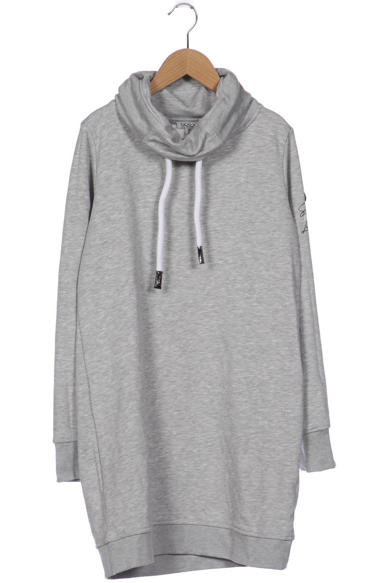 

SOCCX Damen Sweatshirt, grau