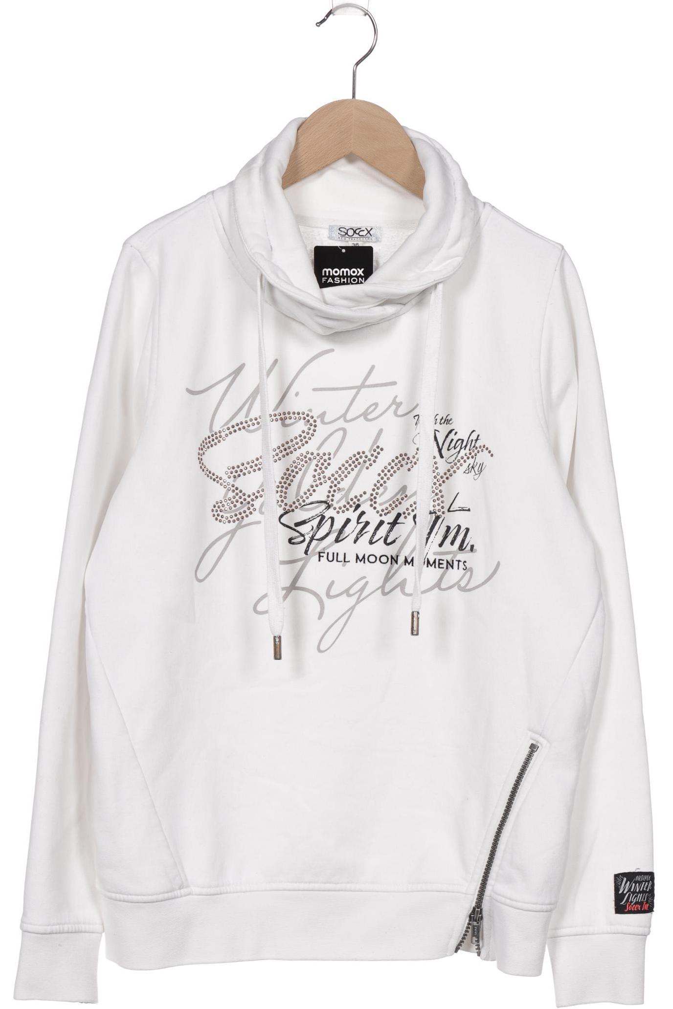 

SOCCX Damen Sweatshirt, weiß
