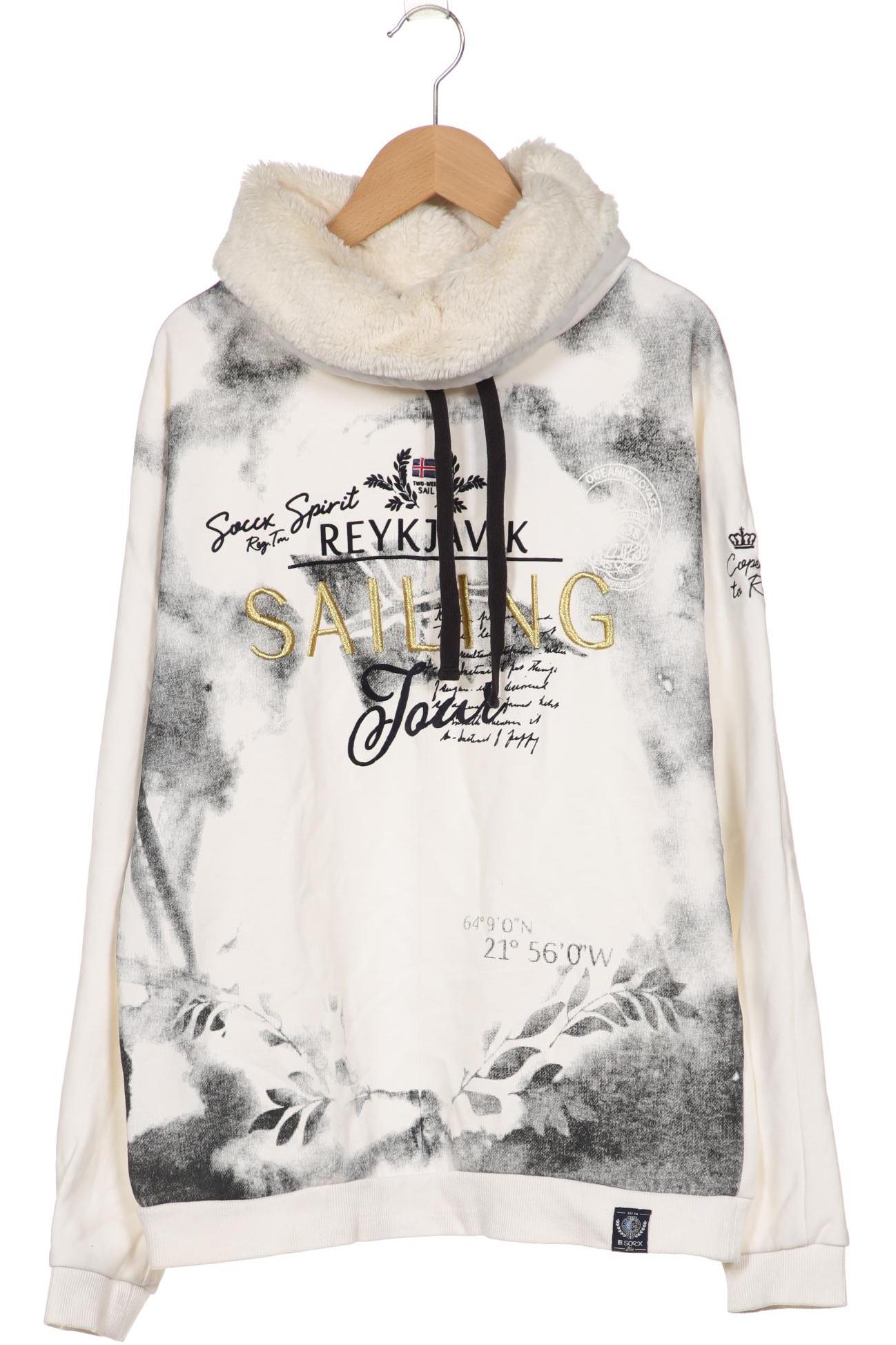

Soccx Damen Sweatshirt, weiß, Gr. 36