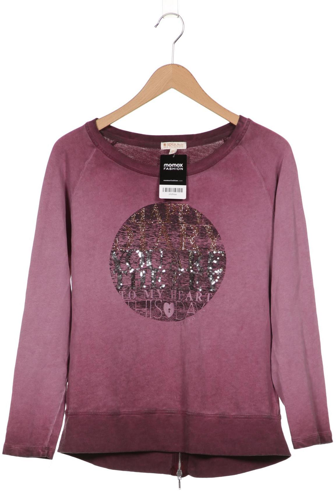 

SOCCX Damen Sweatshirt, bordeaux