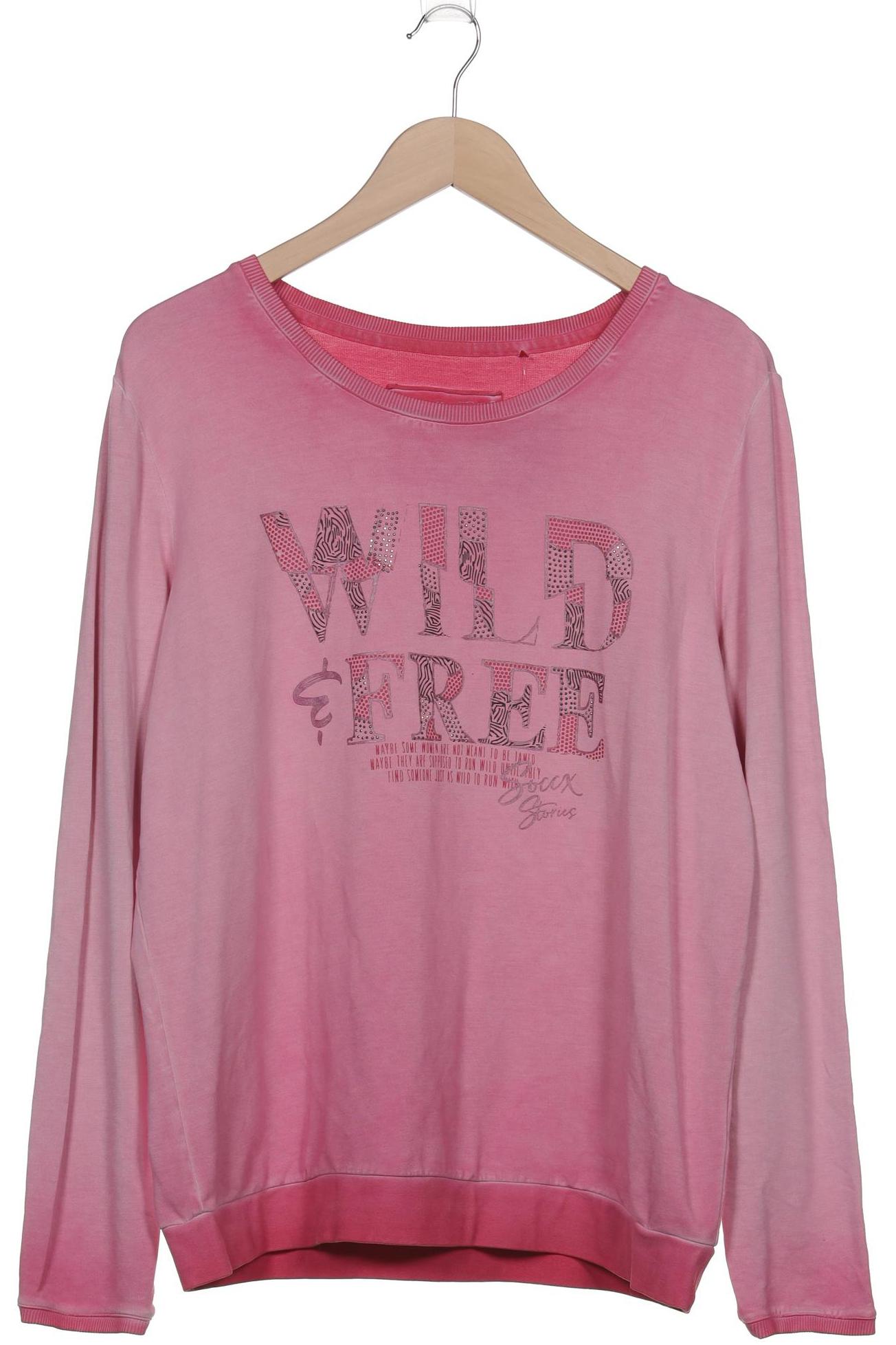 

Soccx Damen Sweatshirt, pink, Gr. 42