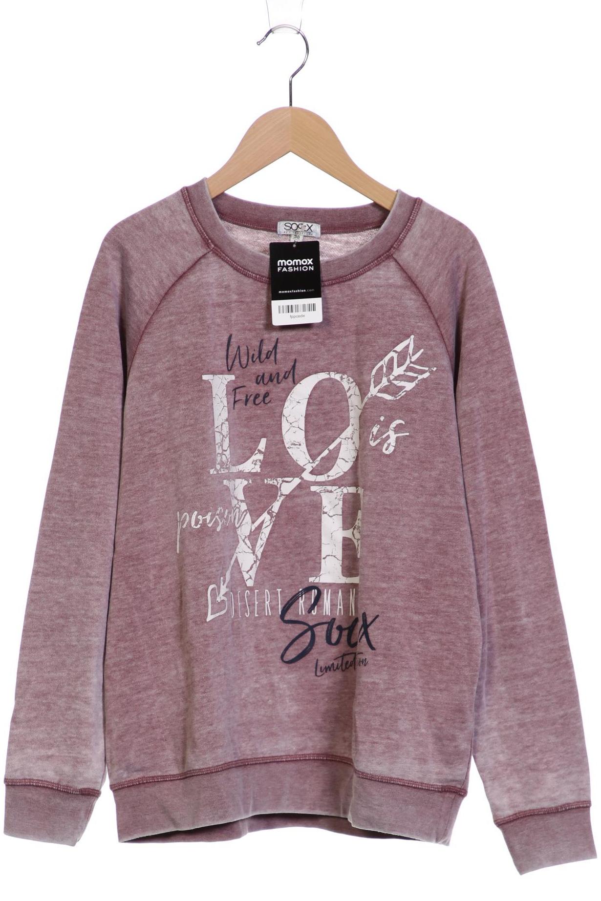 

SOCCX Damen Sweatshirt, pink