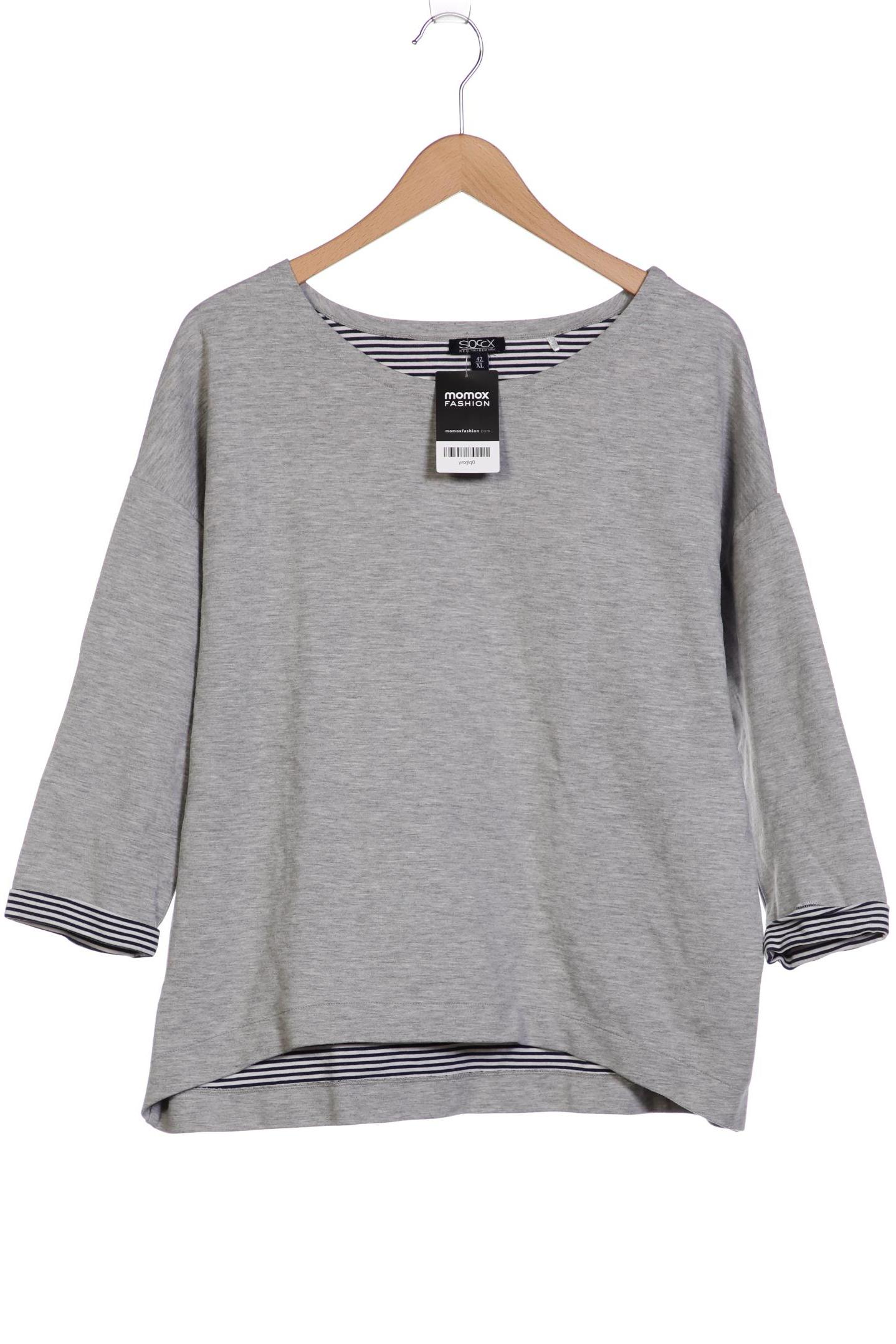 

SOCCX Damen Sweatshirt, grau