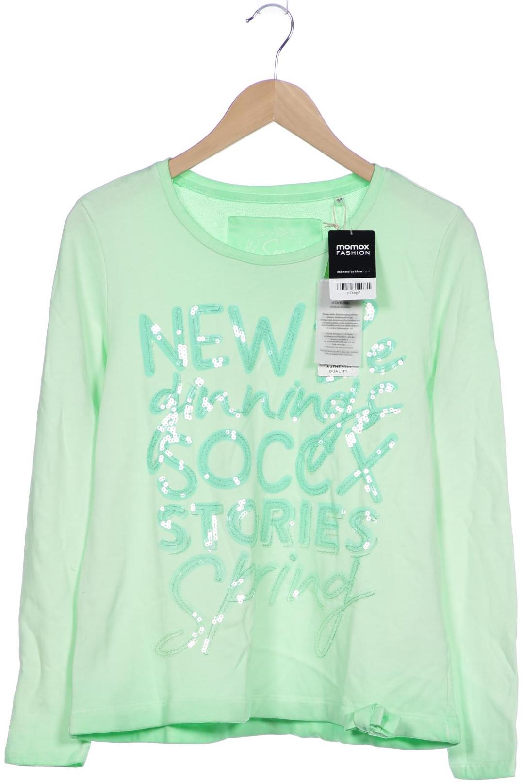 

Soccx Damen Sweatshirt, hellgrün, Gr. 36