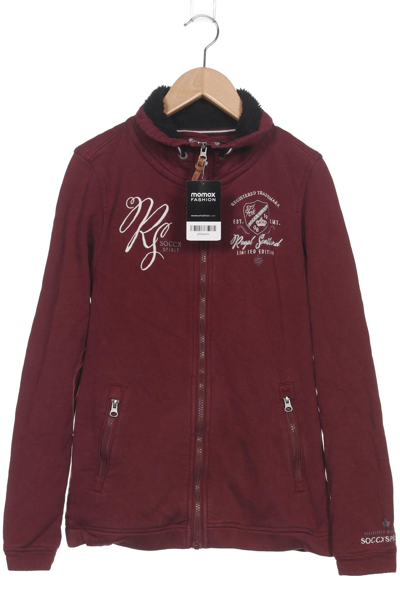 

Soccx Damen Sweatshirt, bordeaux, Gr. 36