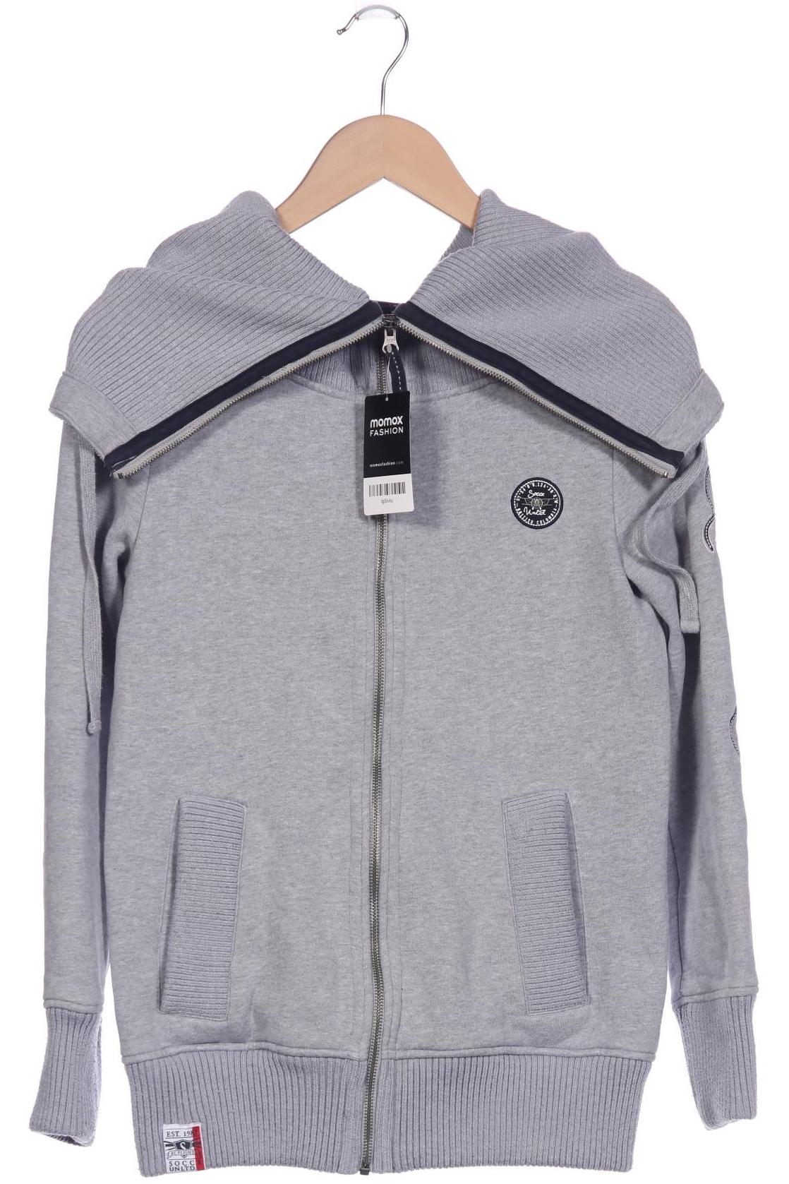 

Soccx Damen Sweatshirt, grau, Gr. 38