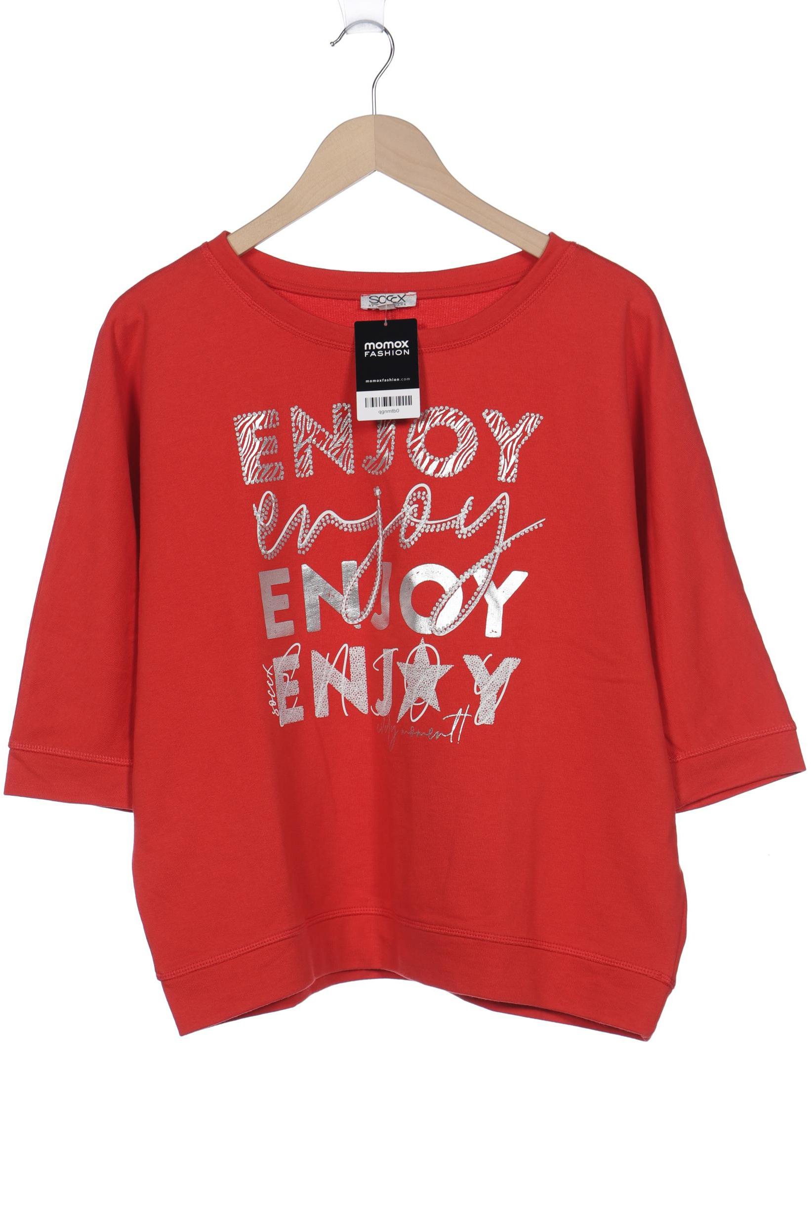 

SOCCX Damen Sweatshirt, rot