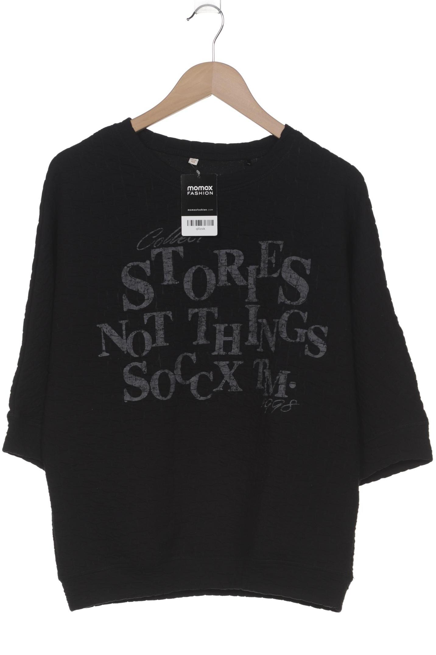

Soccx Damen Sweatshirt, schwarz, Gr. 34
