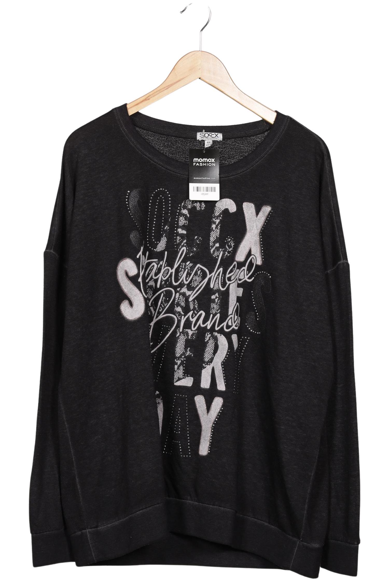 

Soccx Damen Sweatshirt, grau, Gr. 44