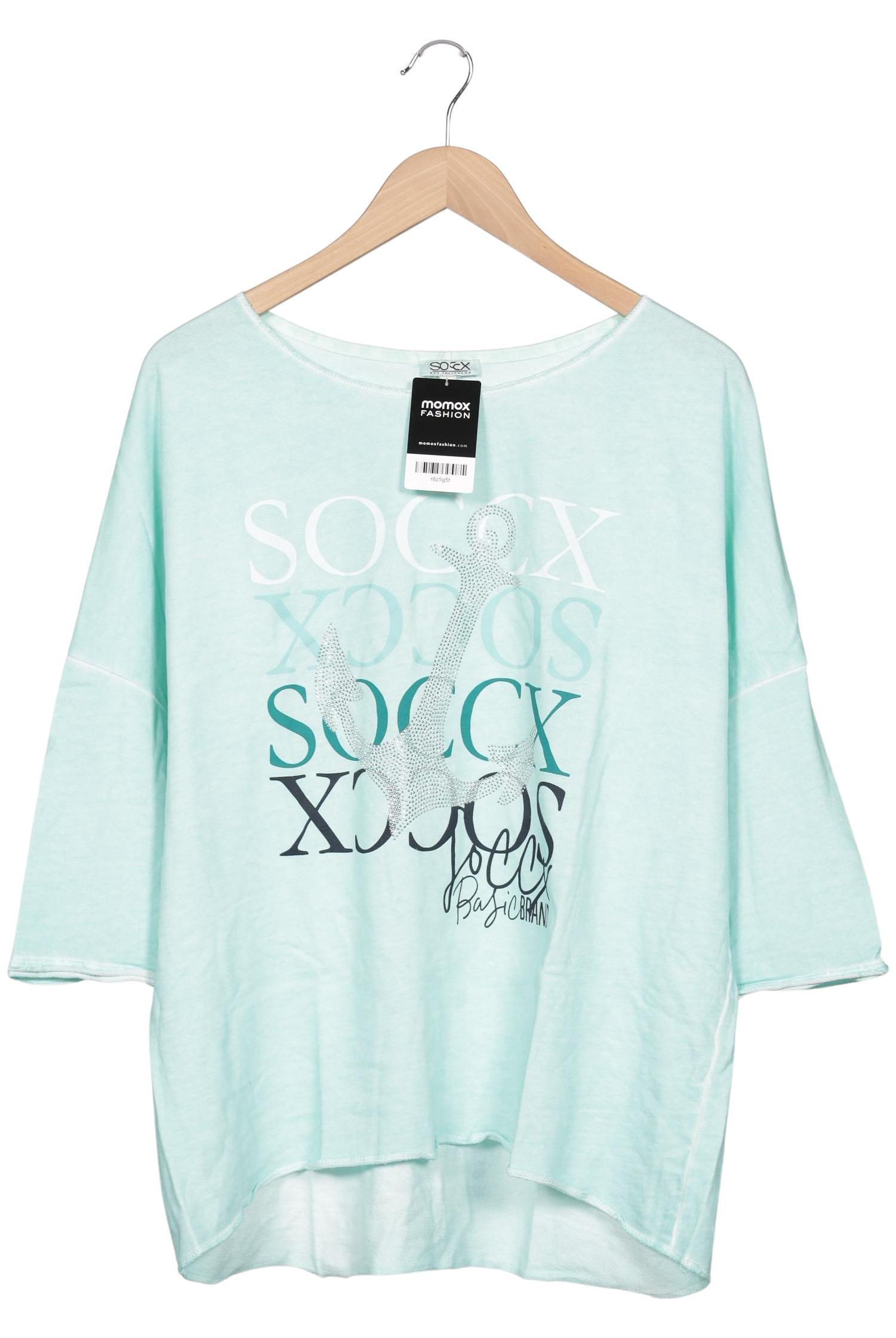 

Soccx Damen Sweatshirt, hellgrün, Gr. 40
