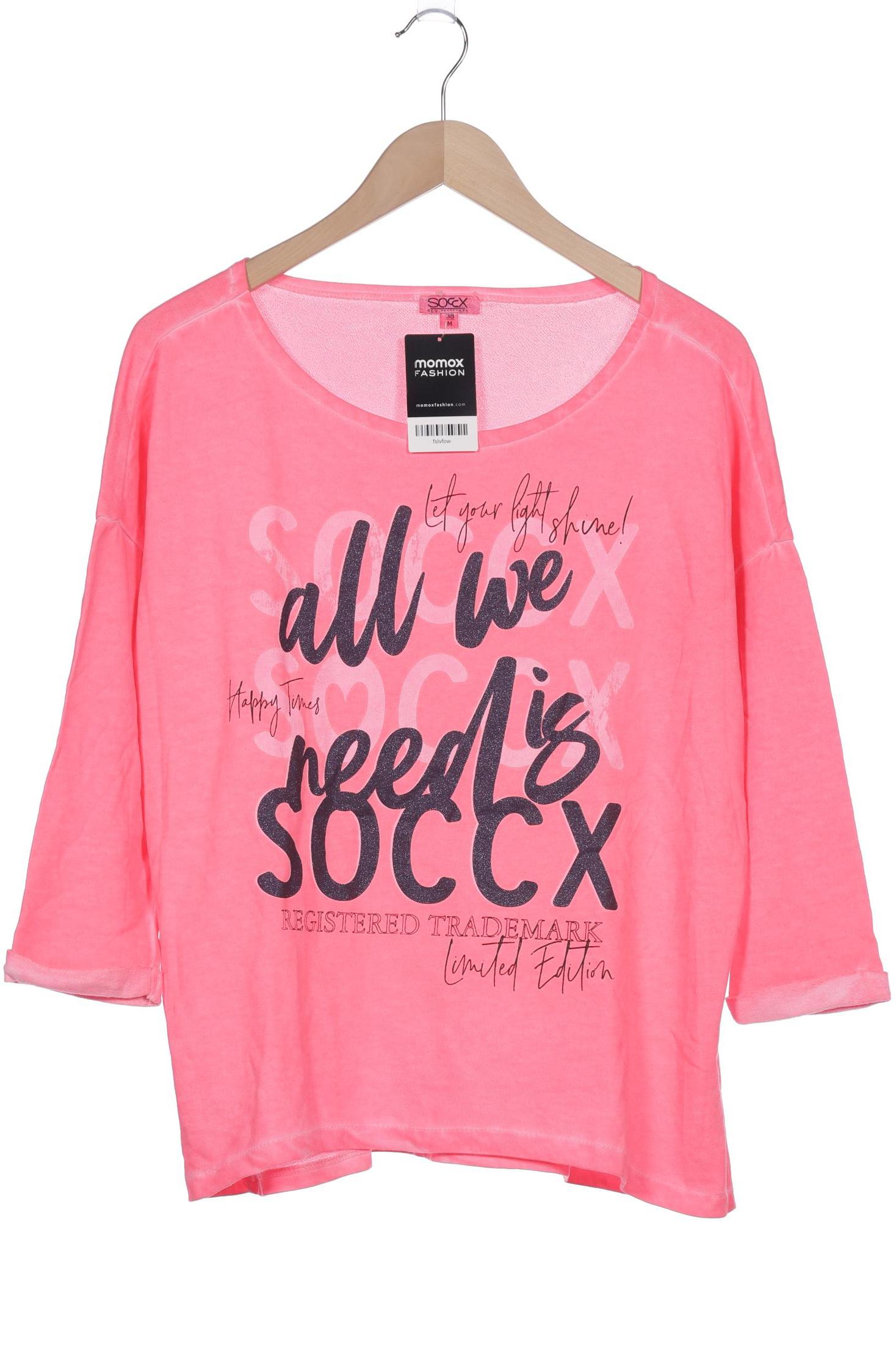 

SOCCX Damen Sweatshirt, pink