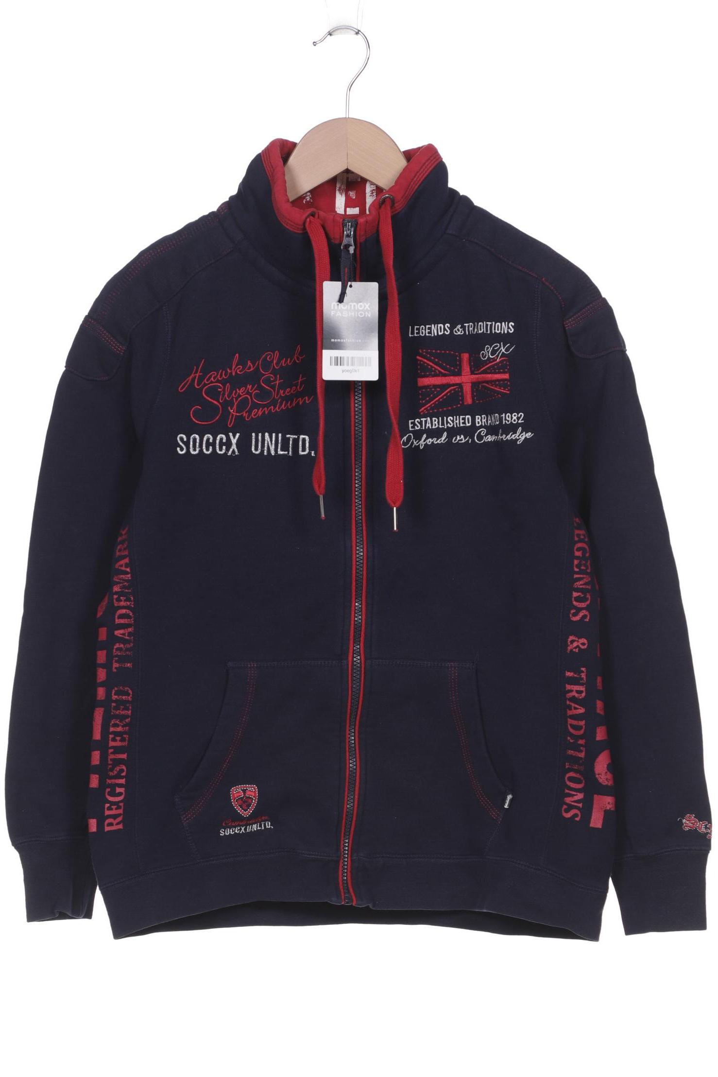

Soccx Damen Sweatshirt, marineblau, Gr. 42