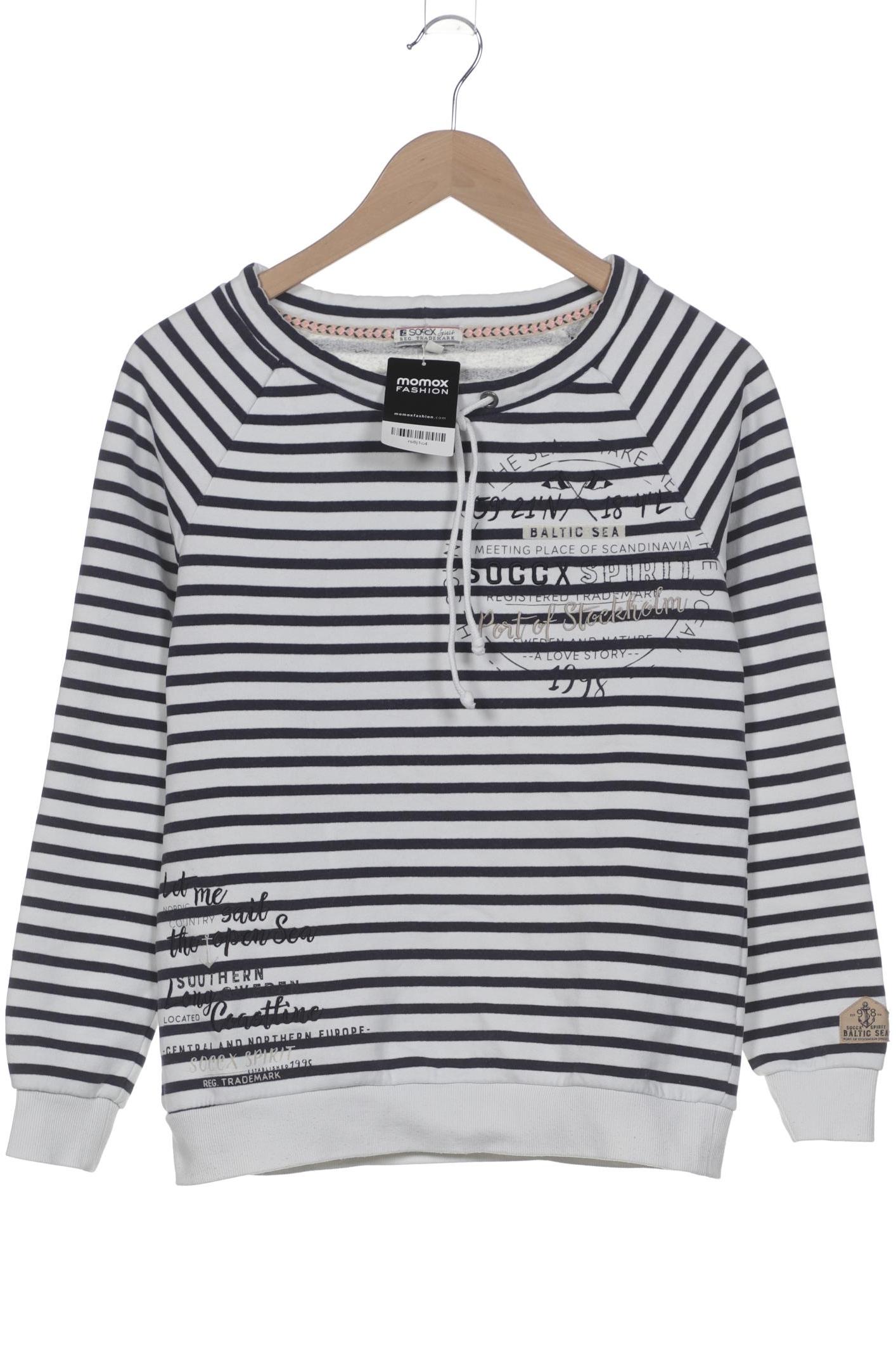

Soccx Damen Sweatshirt, marineblau, Gr. 36
