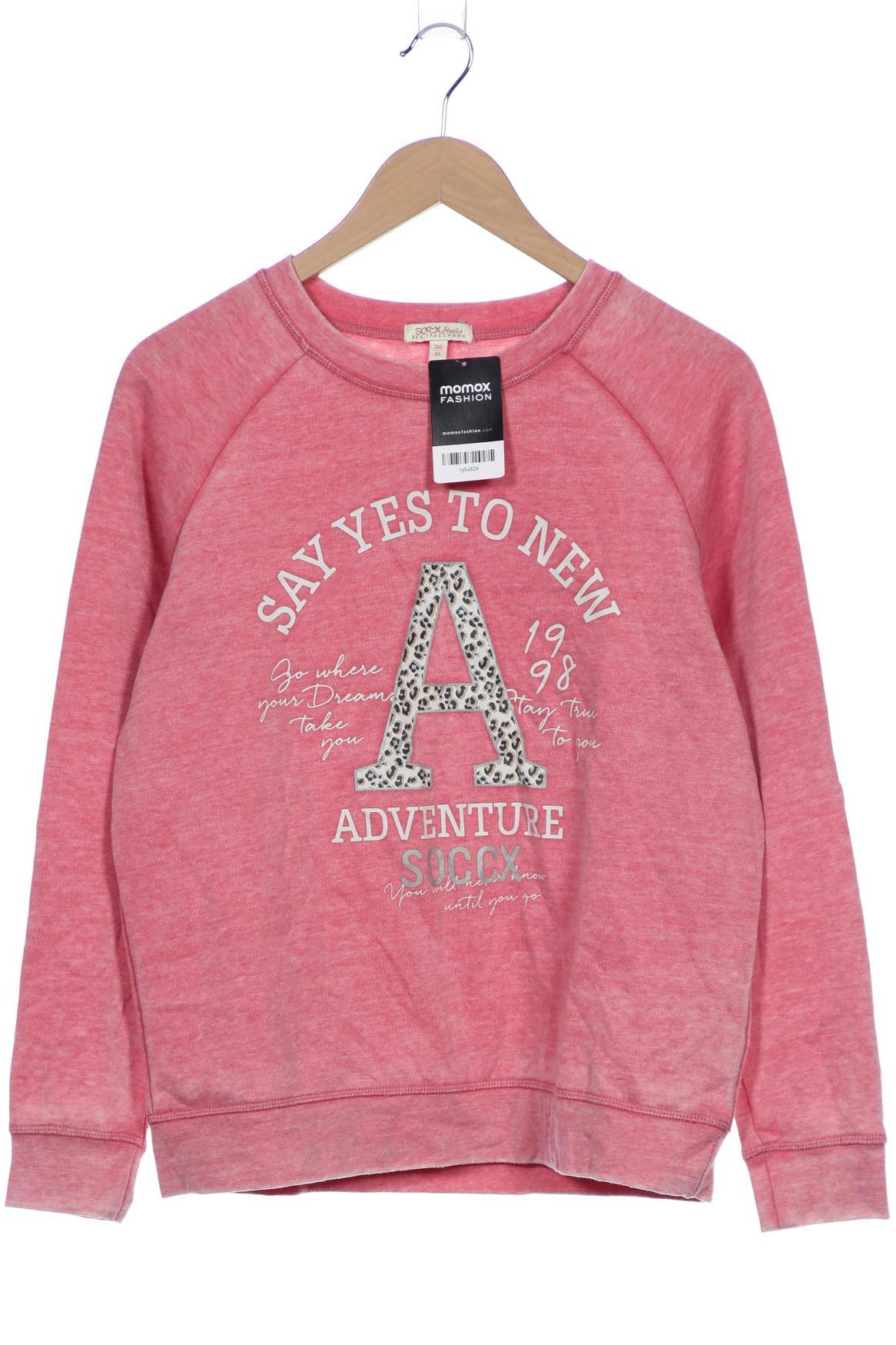 

Soccx Damen Sweatshirt, pink, Gr. 38