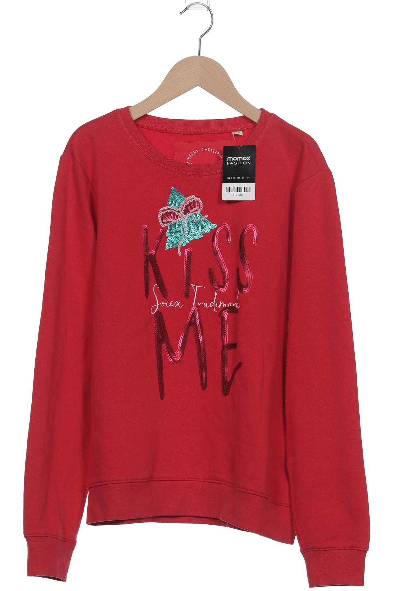 

Soccx Damen Sweatshirt, rot, Gr. 38