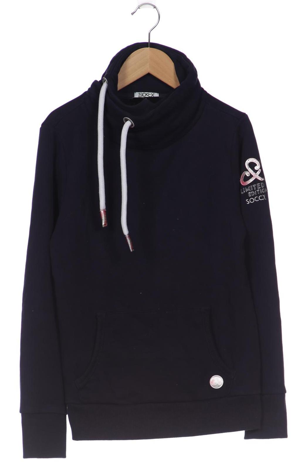 

Soccx Damen Sweatshirt, marineblau, Gr. 36