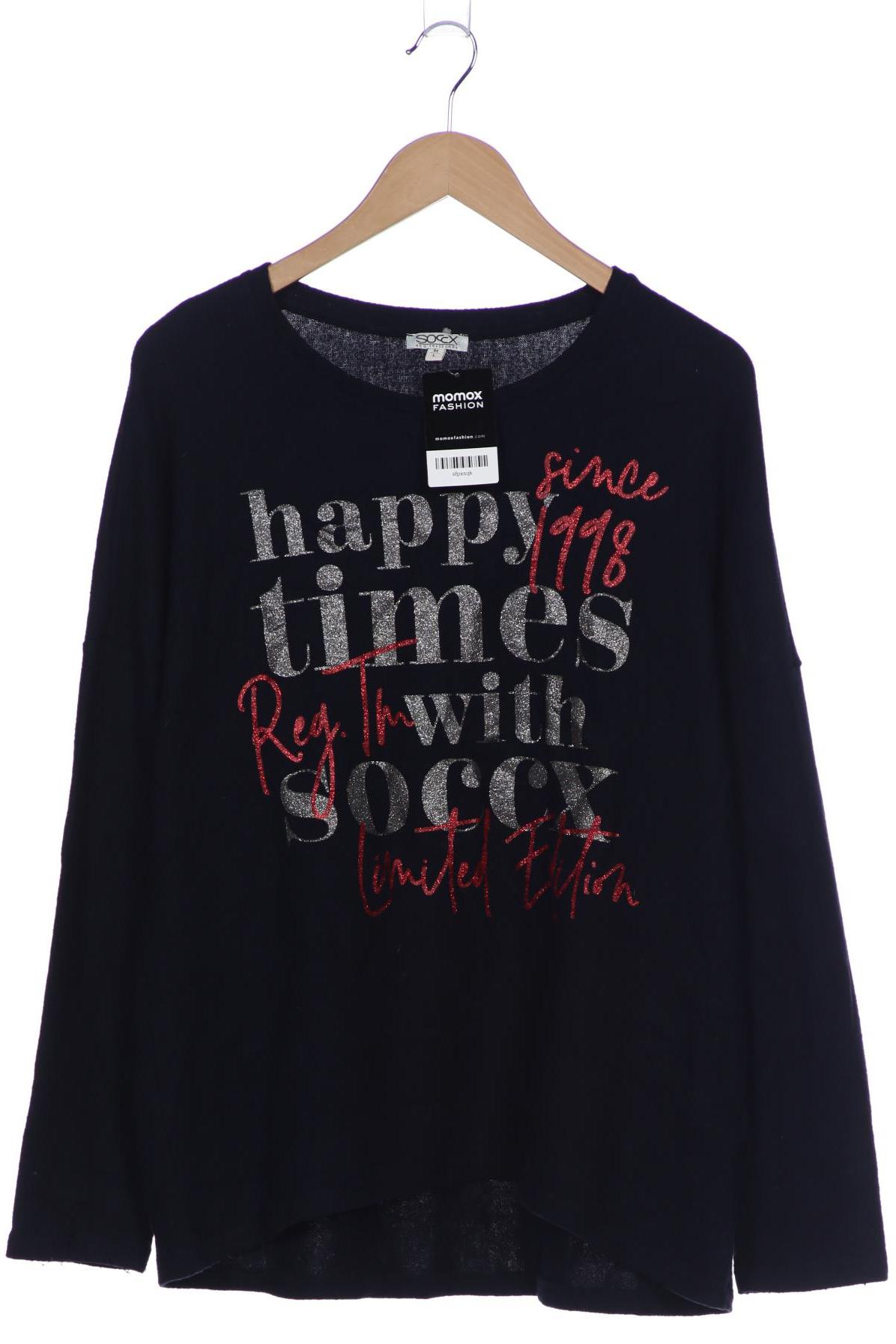 

Soccx Damen Sweatshirt, marineblau, Gr. 38