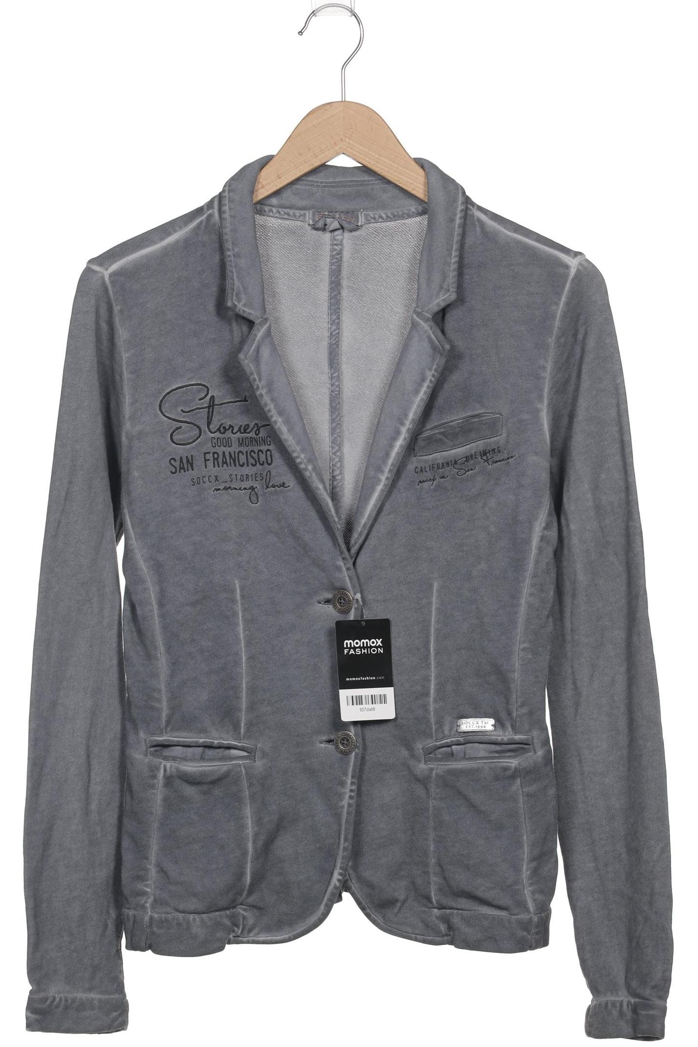 

Soccx Damen Sweatshirt, grau, Gr. 36