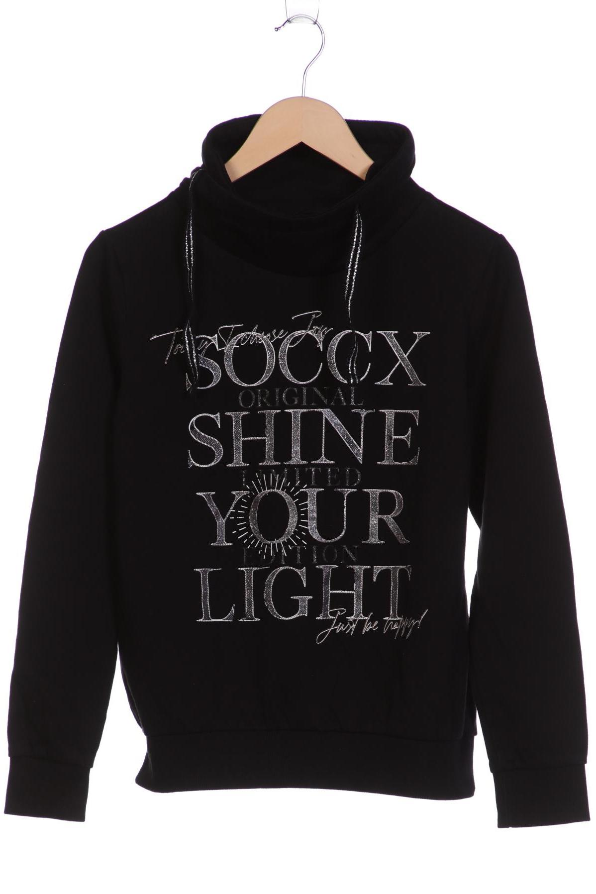 

SOCCX Damen Sweatshirt, schwarz