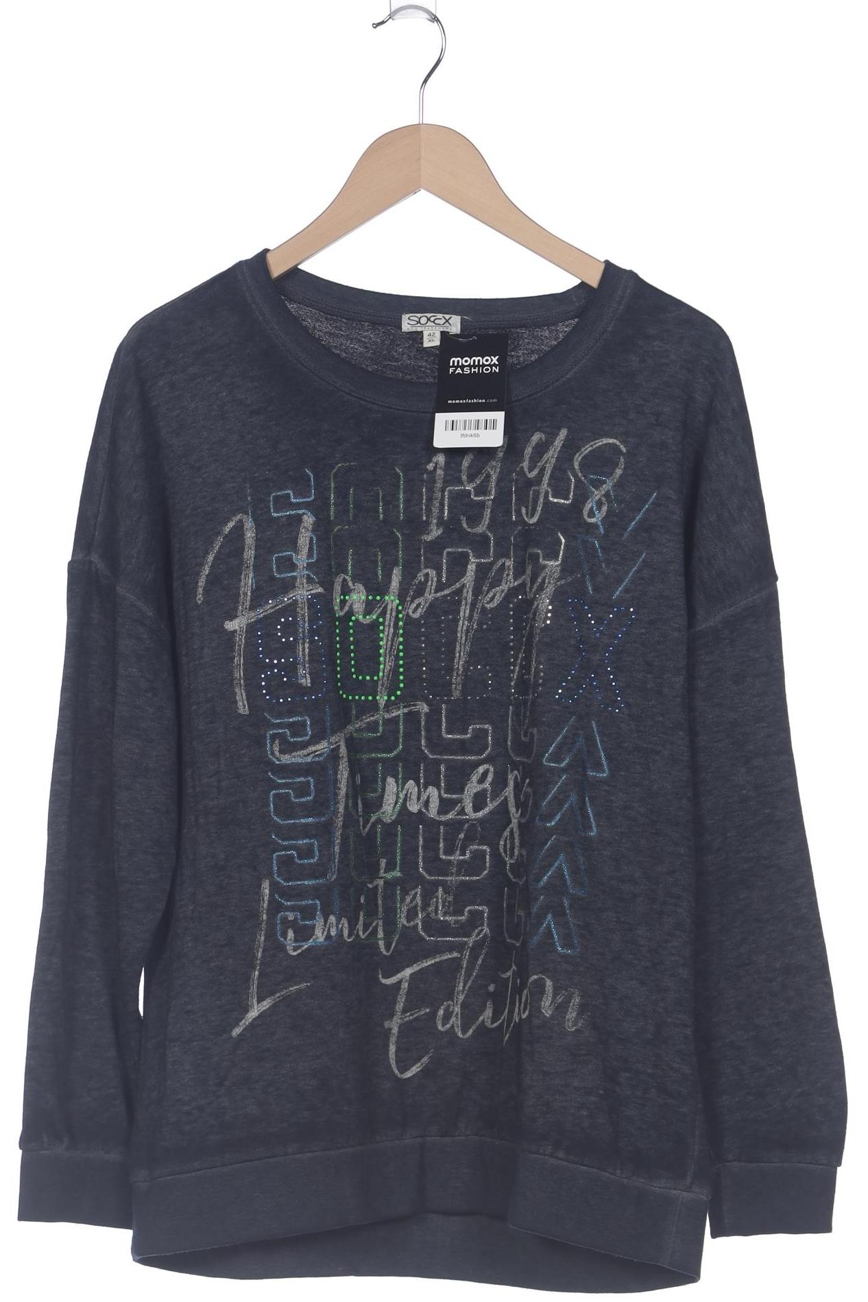 

Soccx Damen Sweatshirt, marineblau, Gr. 42