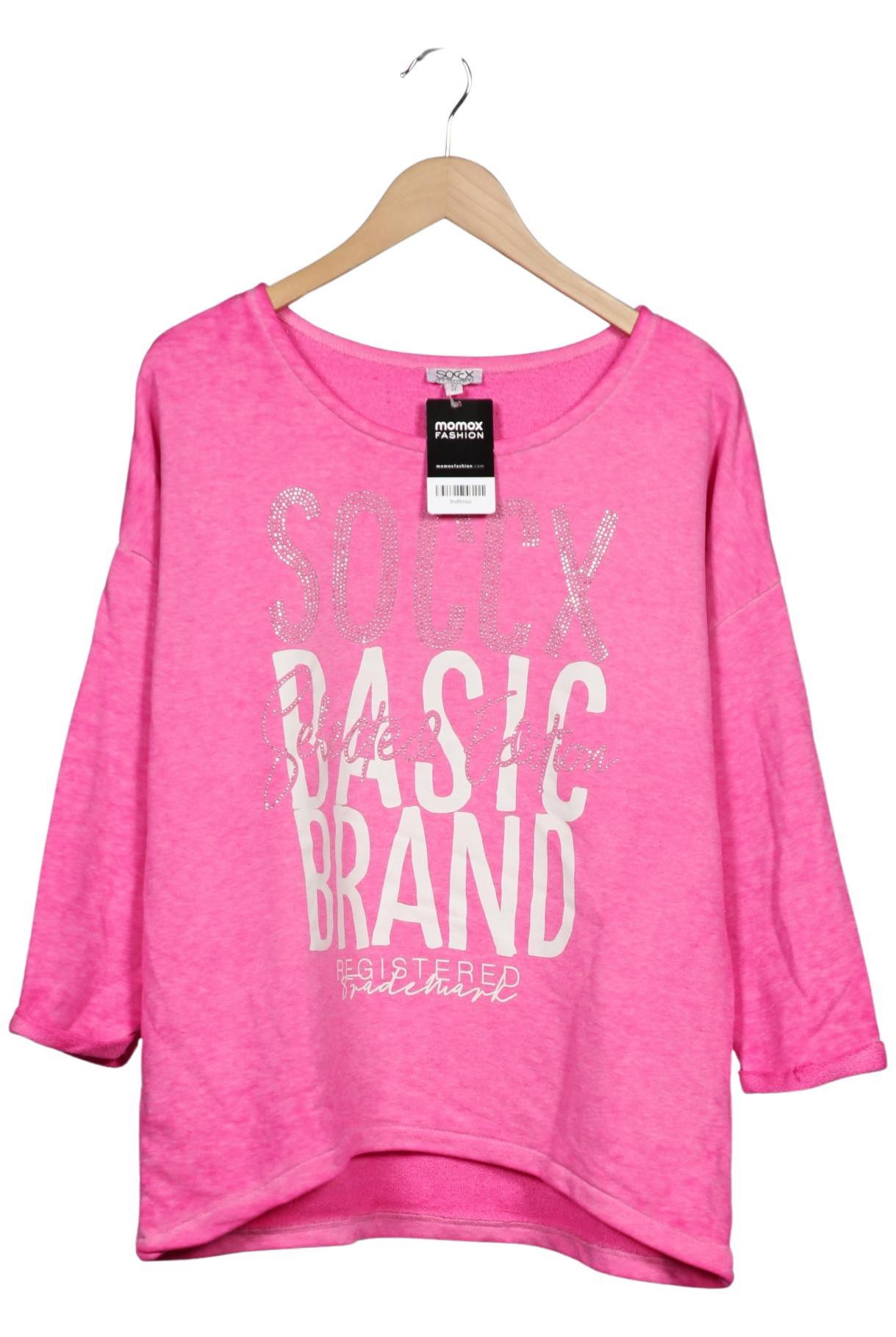 

Soccx Damen Sweatshirt, pink, Gr. 42