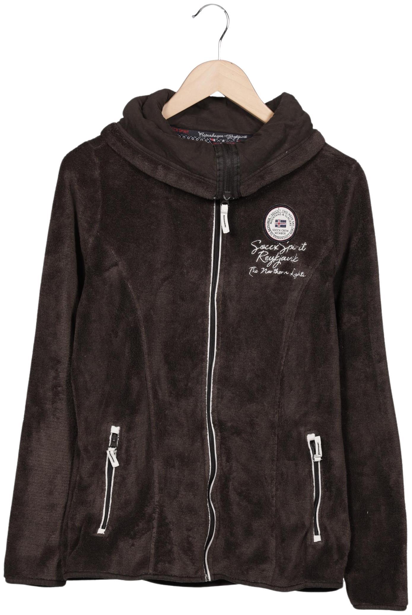 

Soccx Damen Sweatshirt, braun, Gr. 40