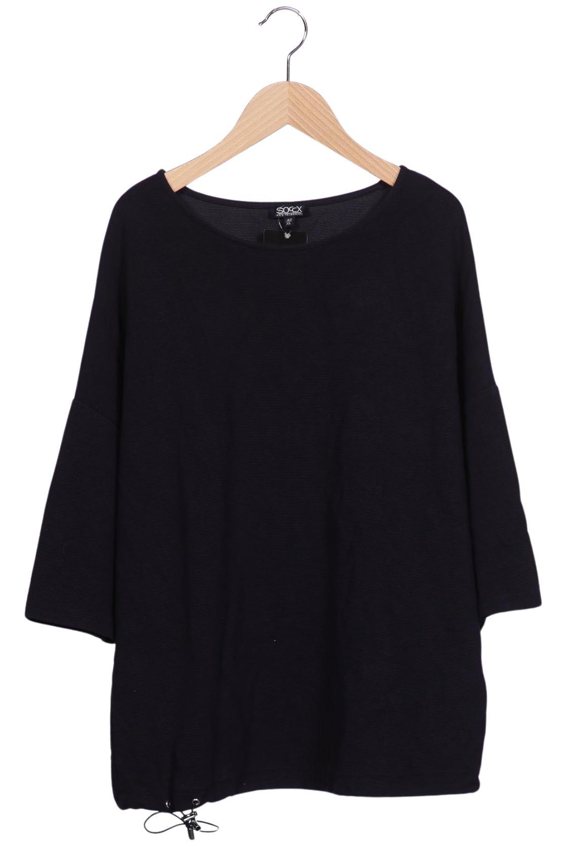 

Soccx Damen Sweatshirt, marineblau, Gr. 42