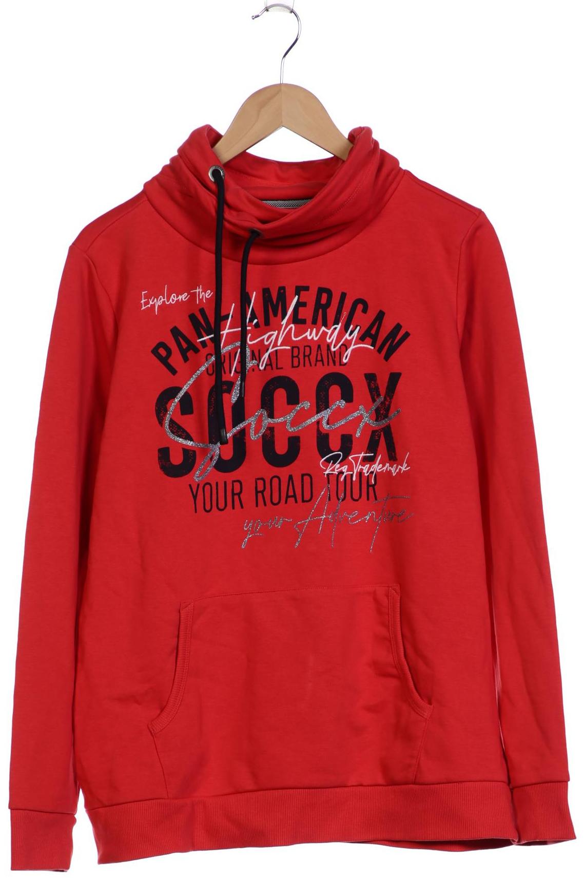 

Soccx Damen Sweatshirt, orange, Gr. 42