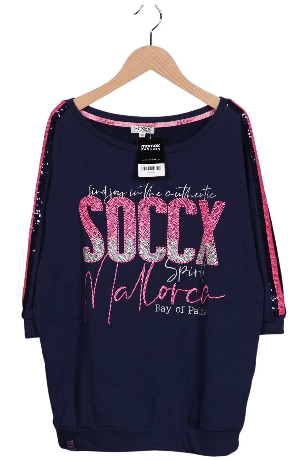 

Soccx Damen Sweatshirt, mehrfarbig, Gr. 36
