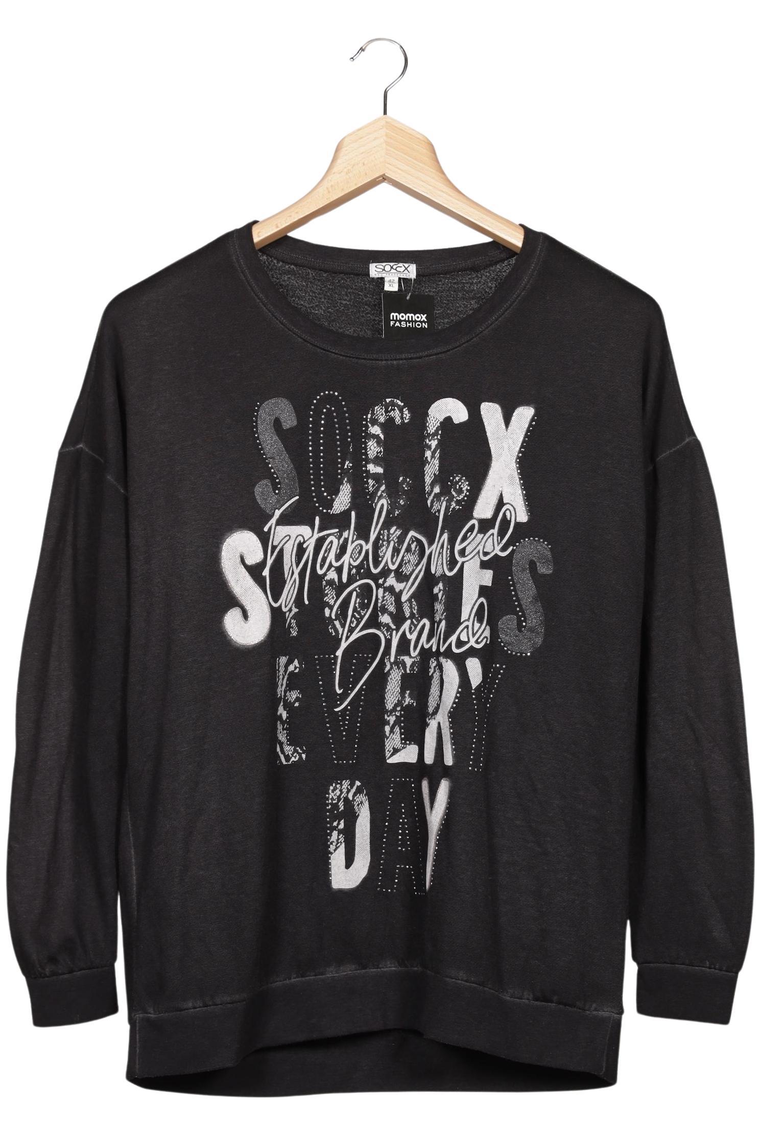 

Soccx Damen Sweatshirt, grau, Gr. 42