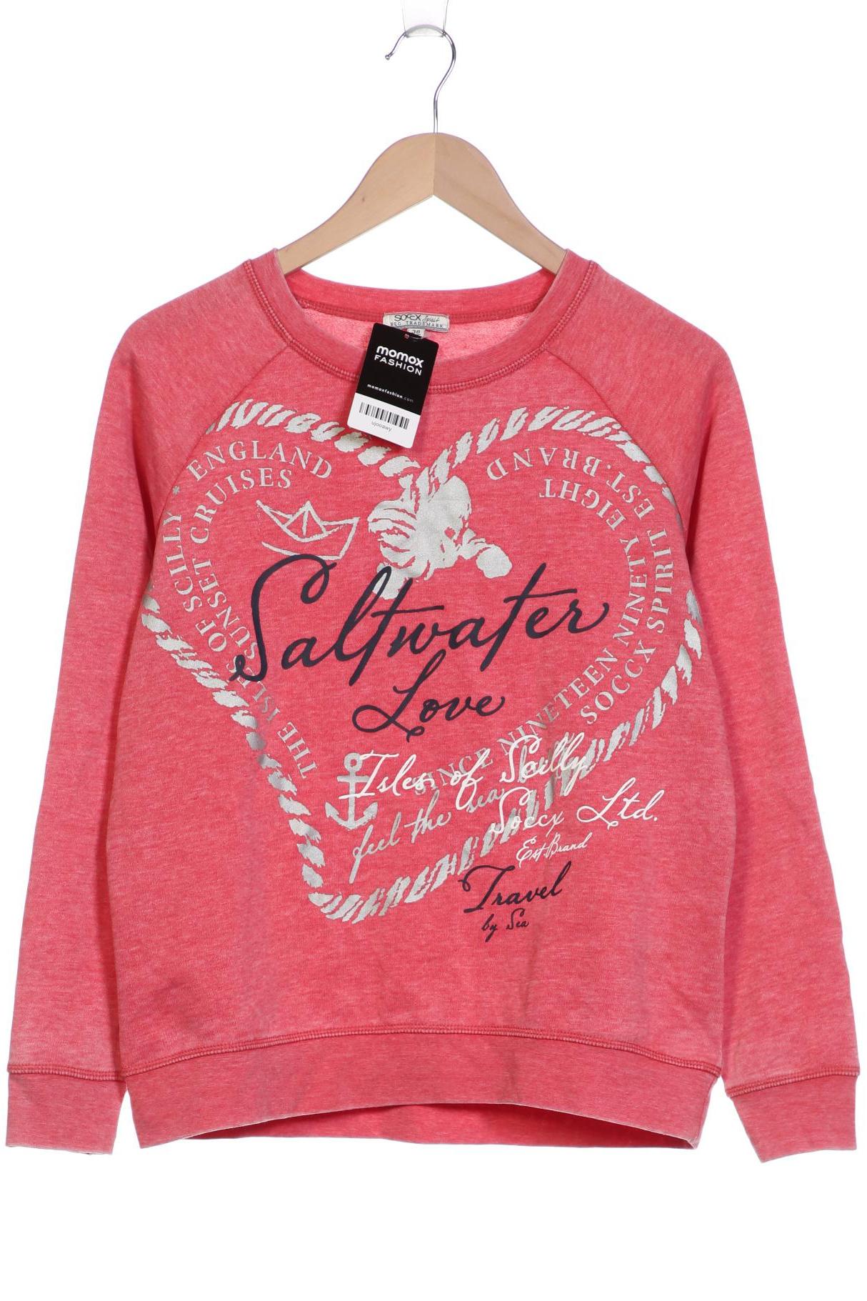 

Soccx Damen Sweatshirt, pink, Gr. 38