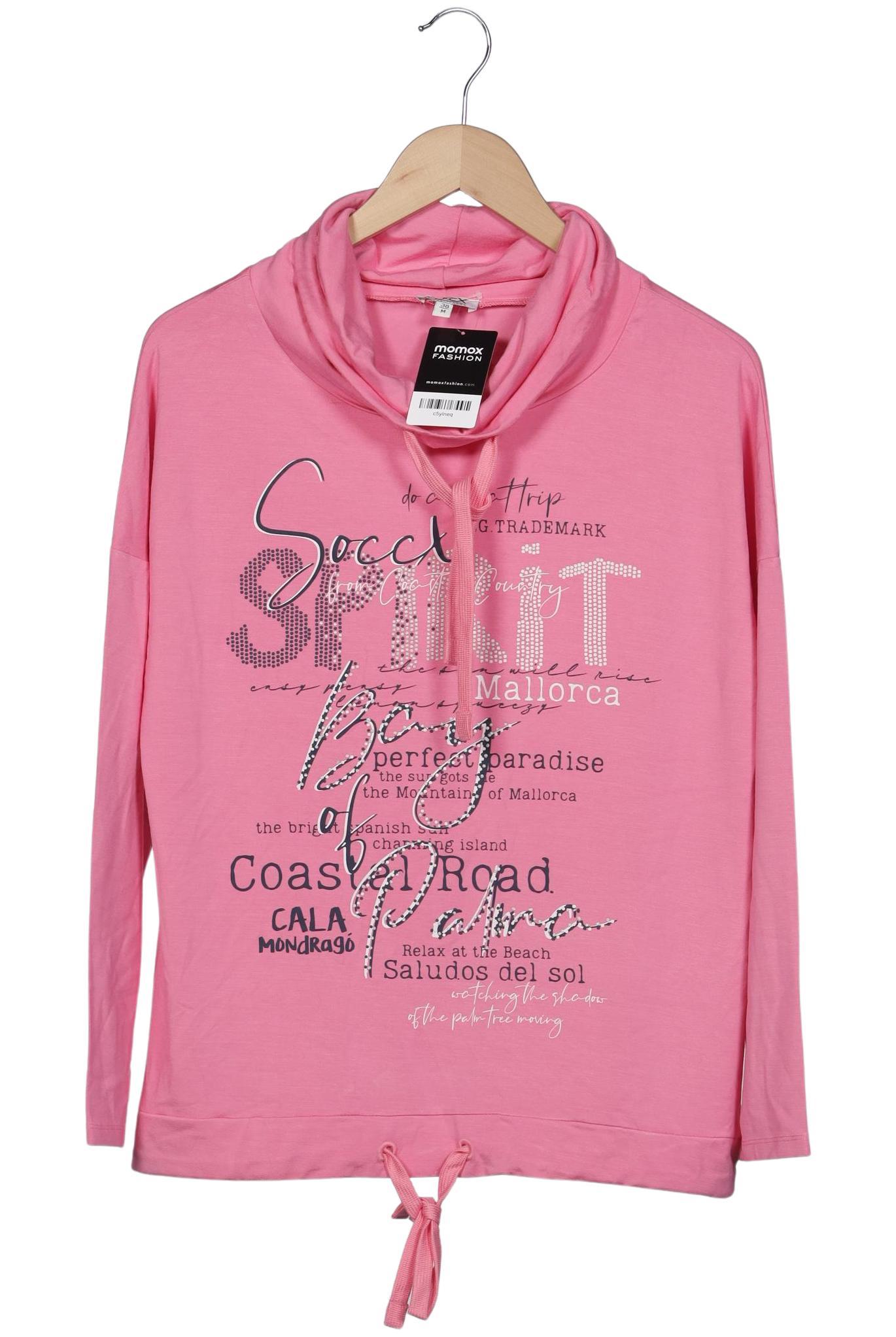 

Soccx Damen Sweatshirt, pink, Gr. 38