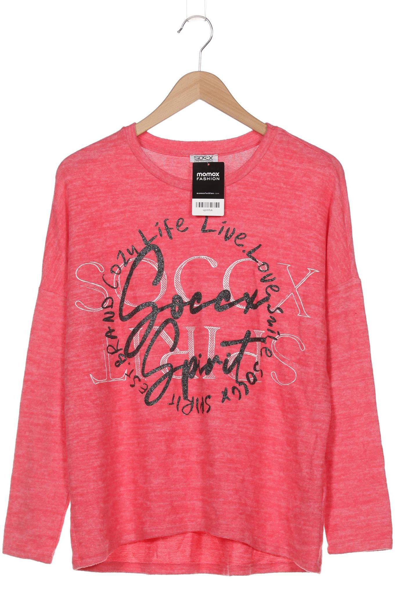 

Soccx Damen Sweatshirt, pink, Gr. 38